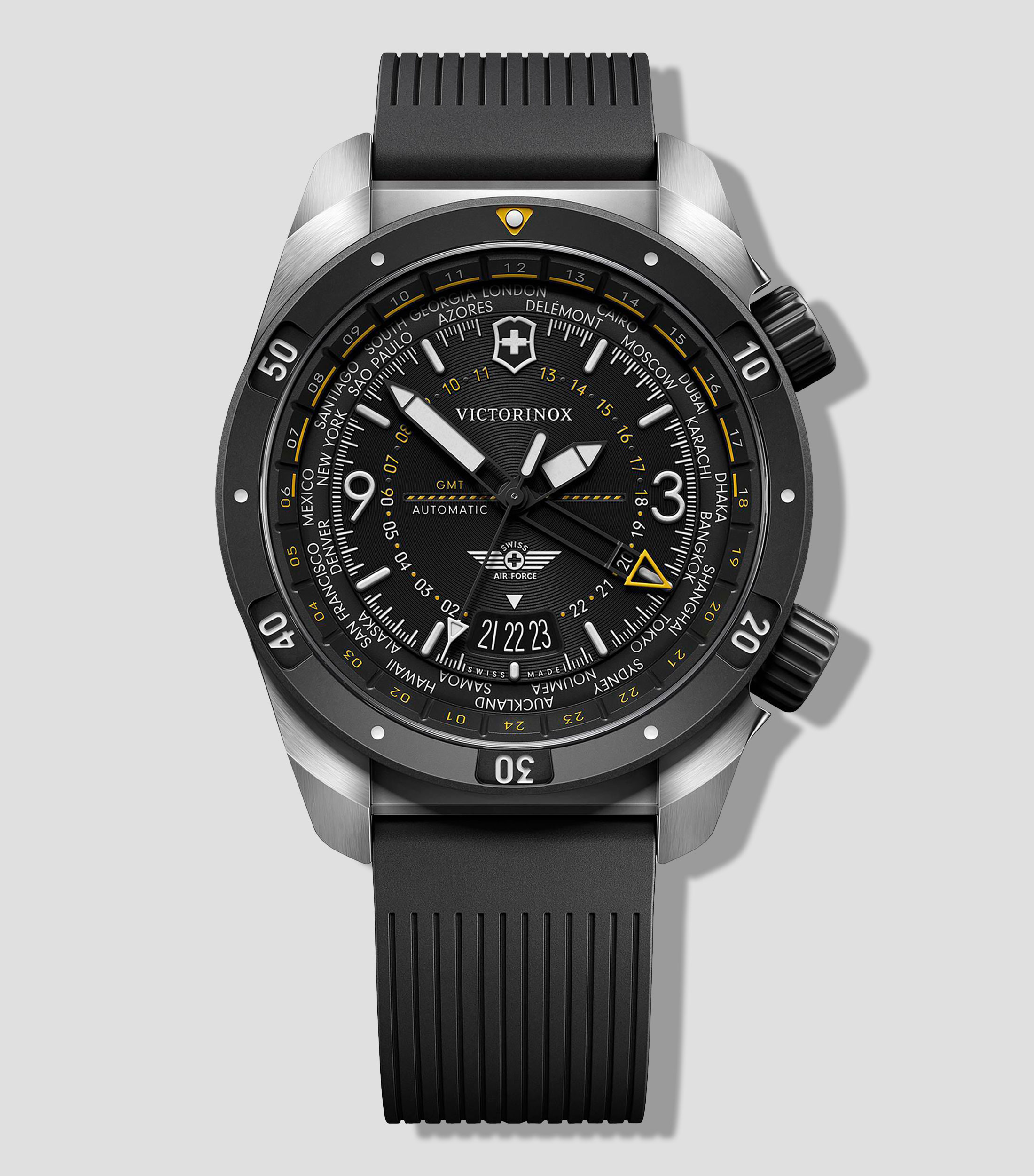 Reloj para Hombre Air Pro Deportivo Plateado