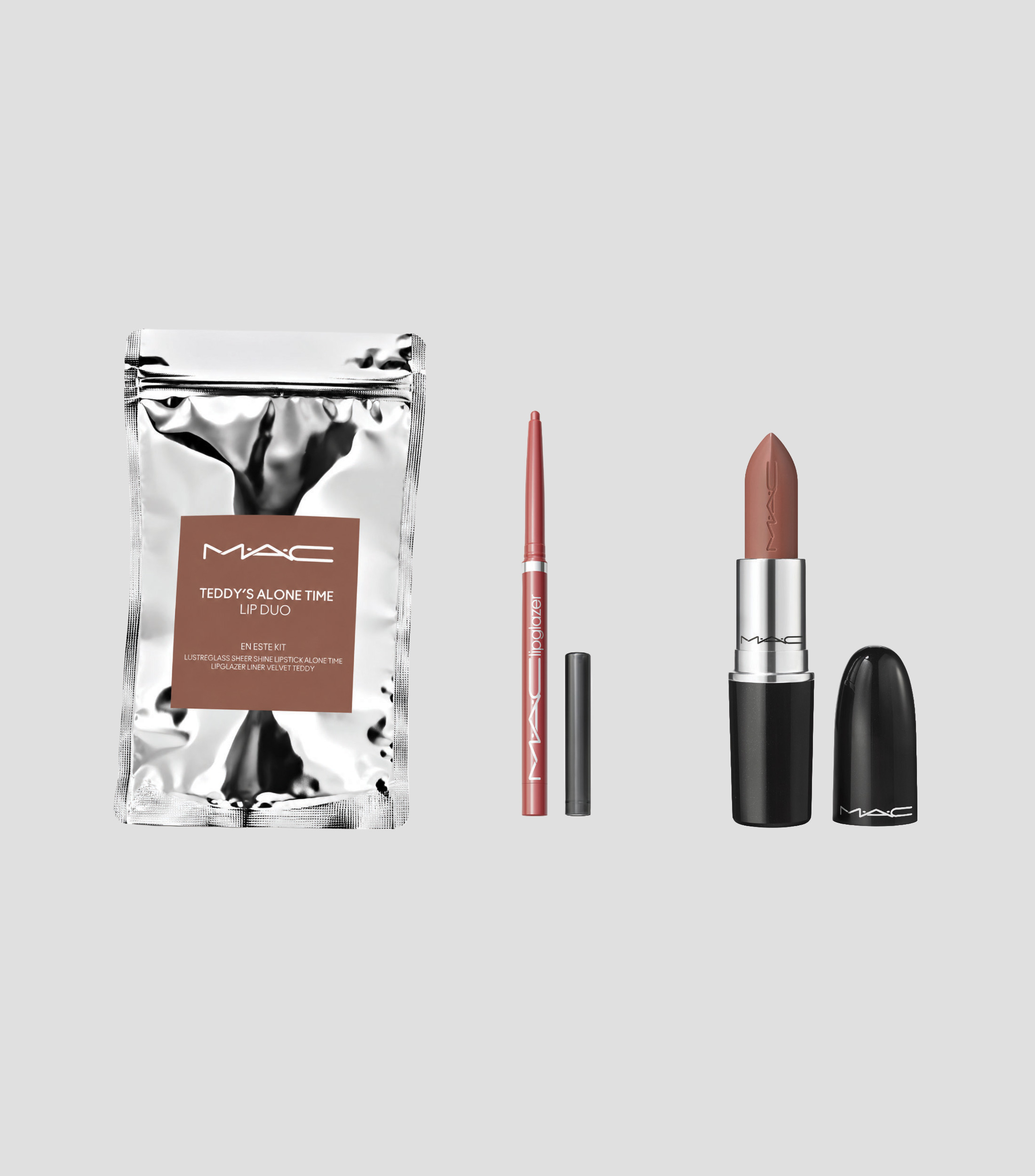 Set Teddy's Alone Time Lip Duo Unisex