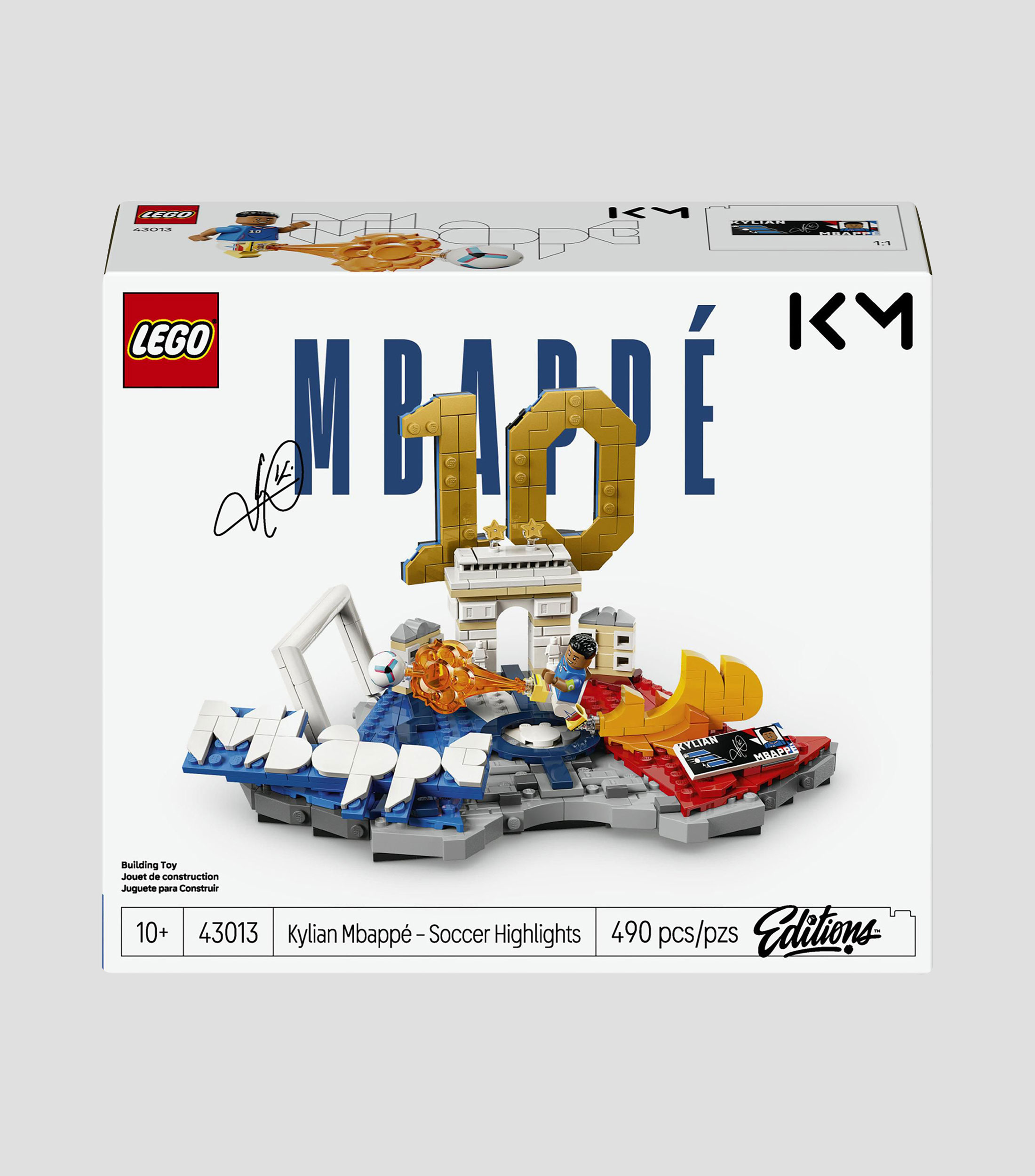 Lego Editions Sports Kylian Mbappé Fenómenos del Futbol