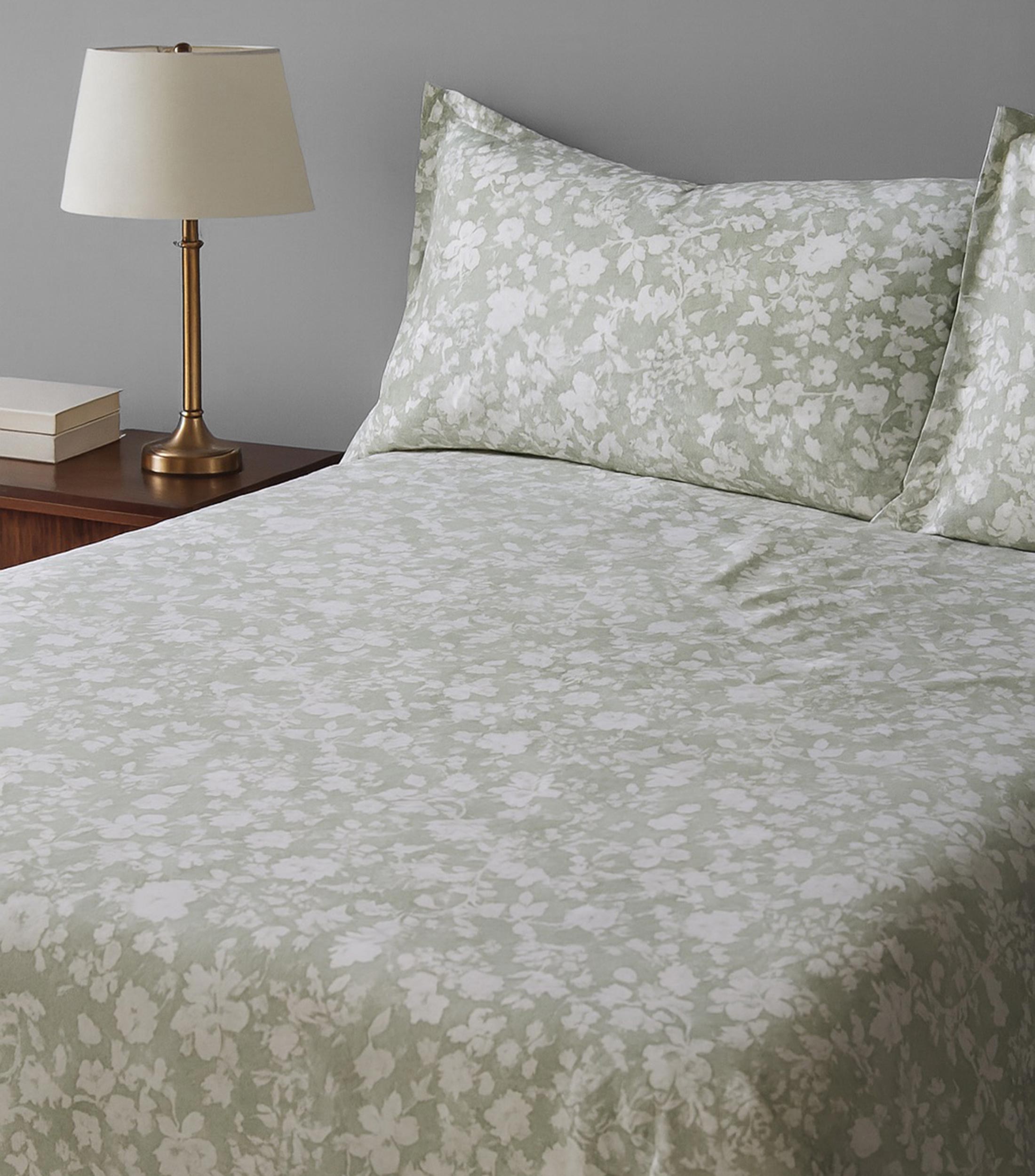 Juego de funda para duvet king size Heather verde