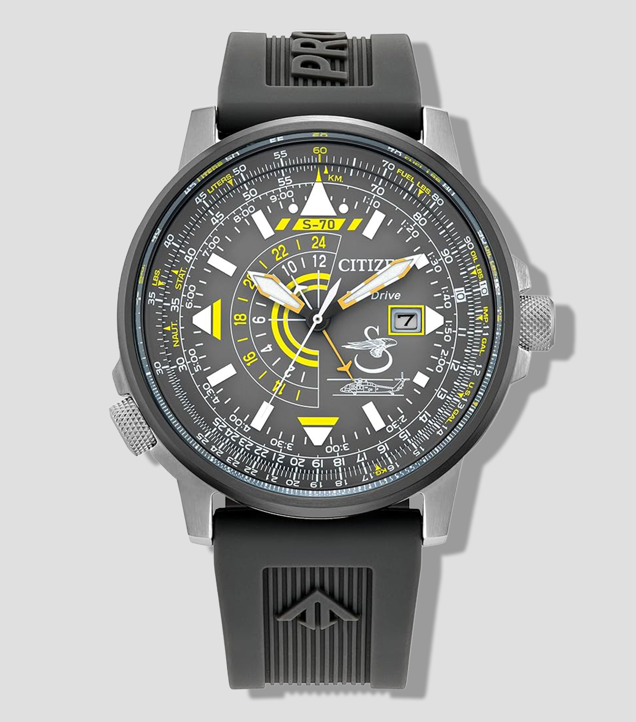 Reloj para Hombre Promaster Skyhawk Casual, Plateado, Gris