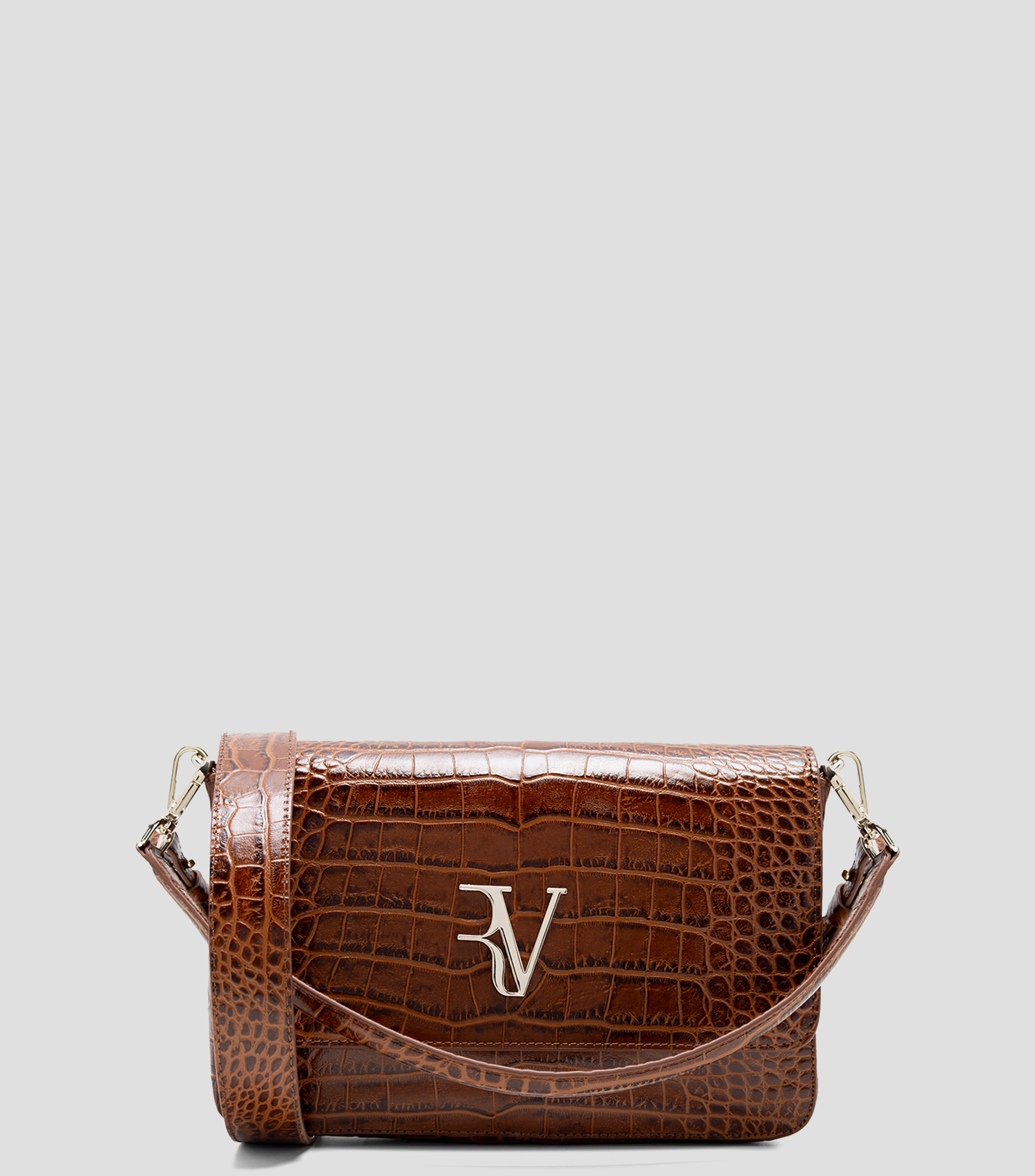 Bolsa Crossbody en piel vacuna Valentina animalskin Mujer