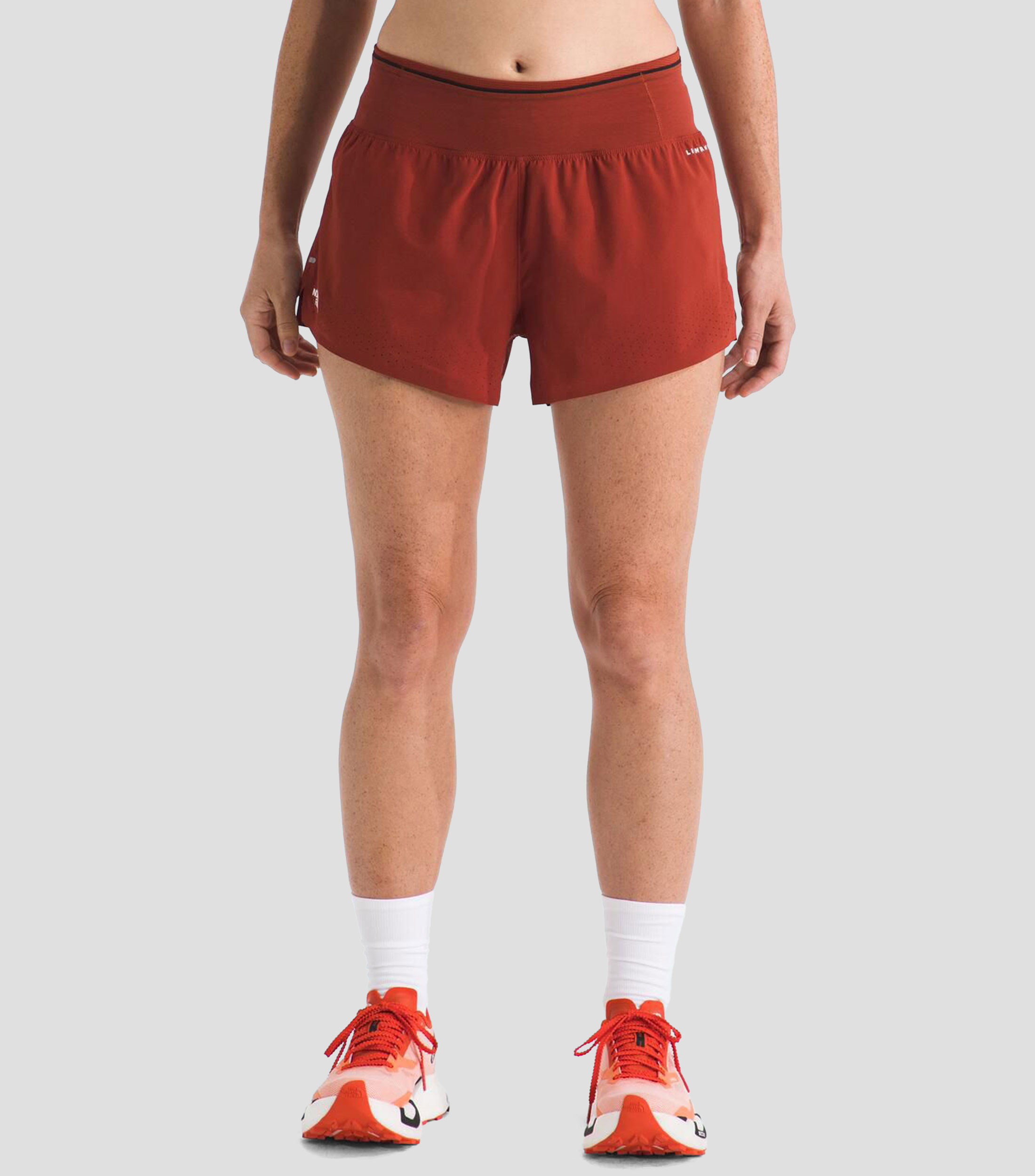 Short para entrenamiento liso Mujer