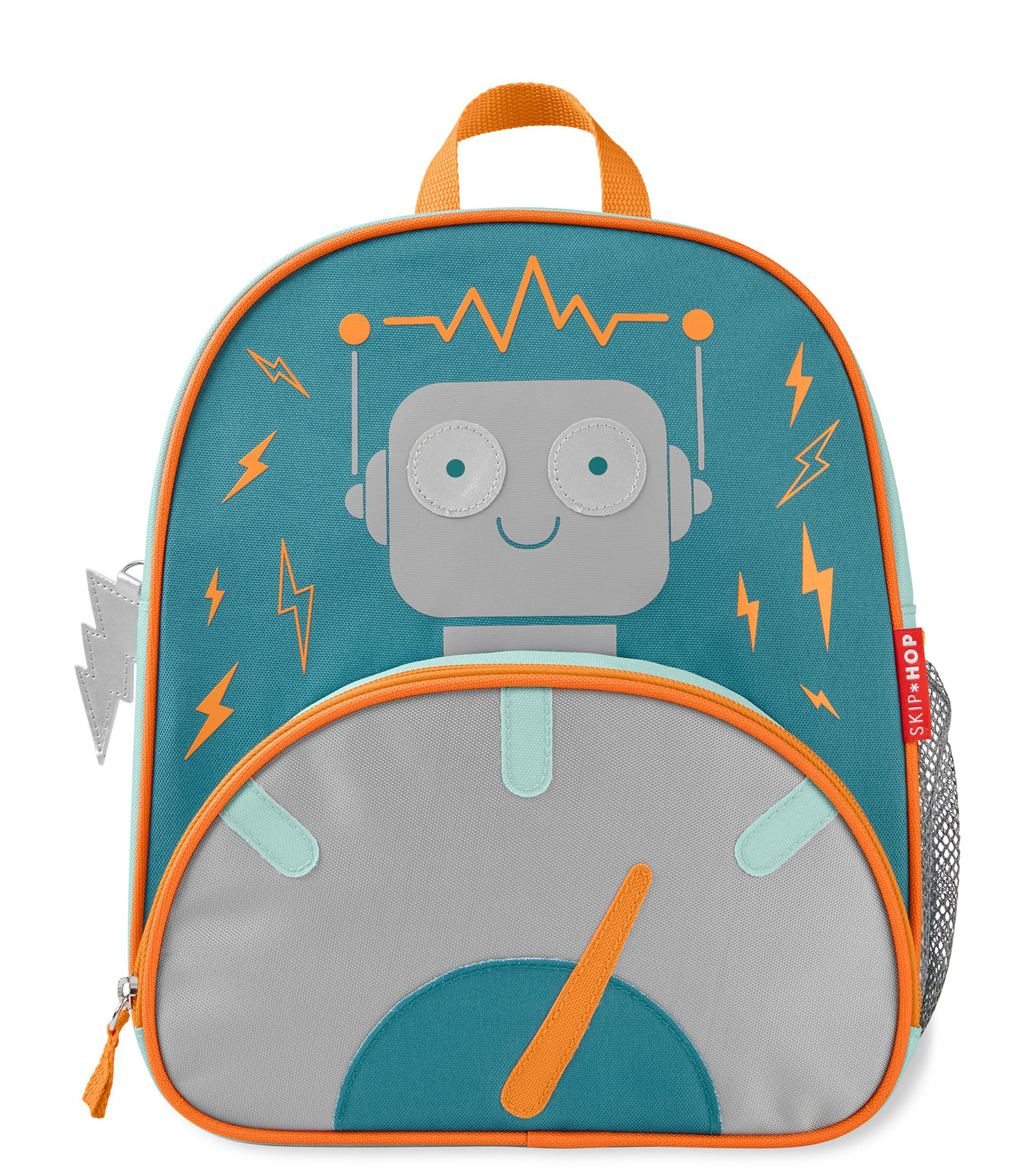 Mochila Escolar Robot Verde Niño