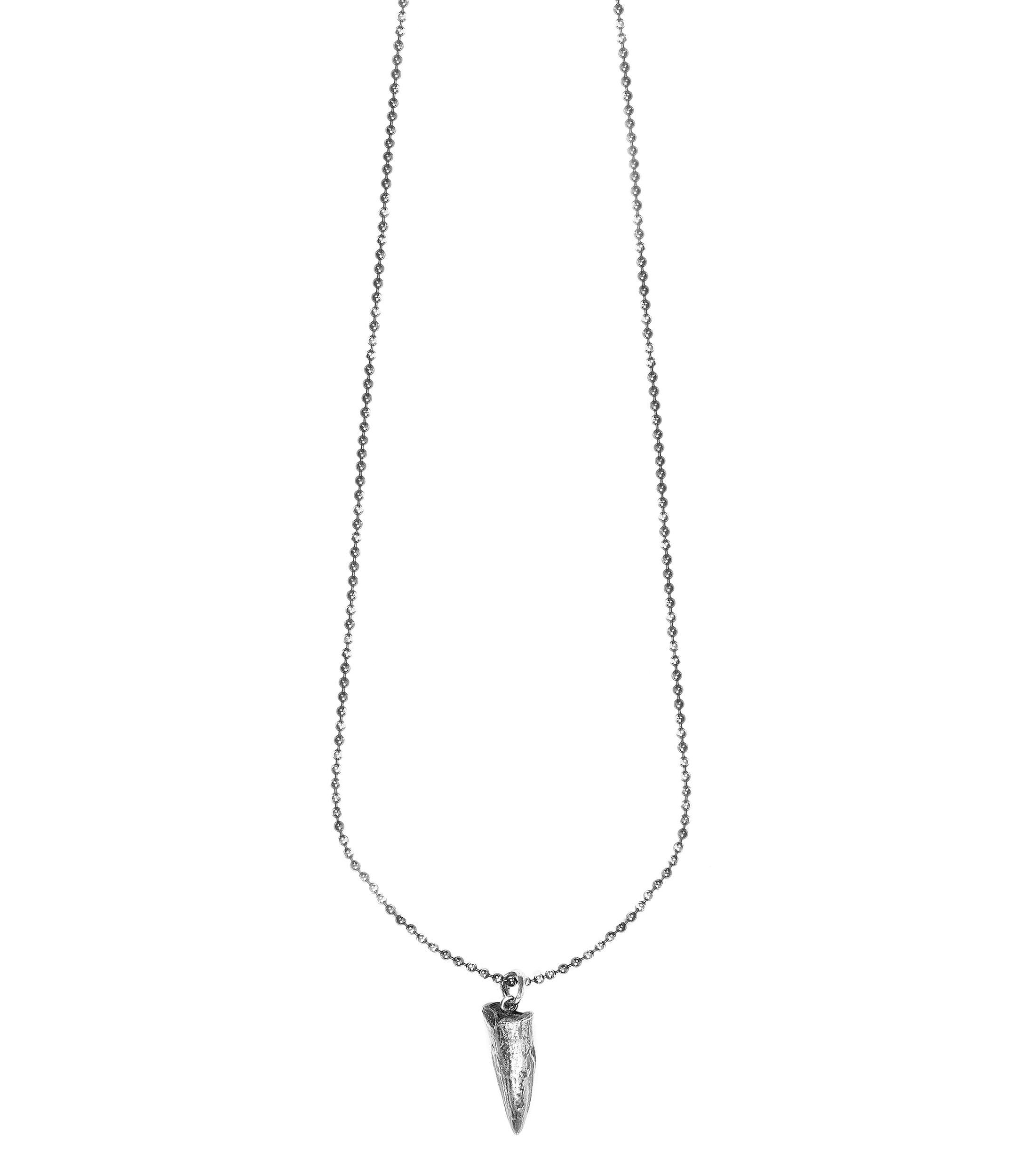 Collar en plata Hombre