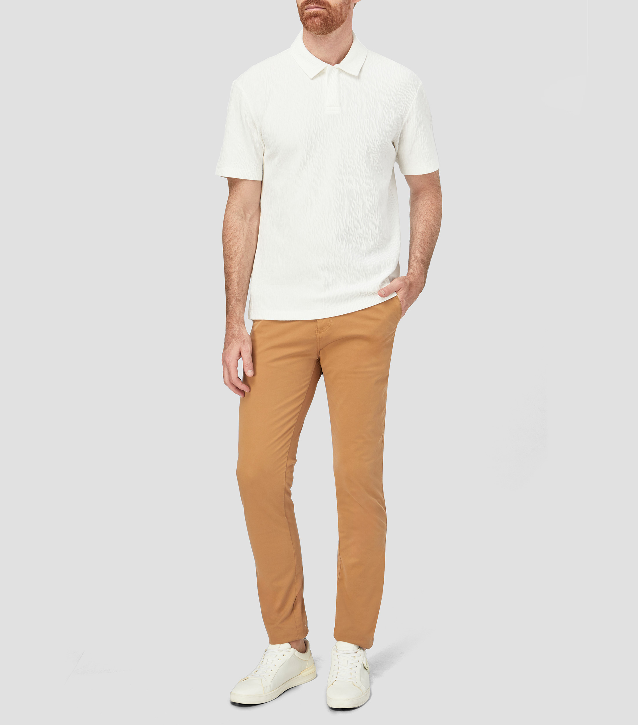 Playera tipo polo manga corta fantasía Hombre