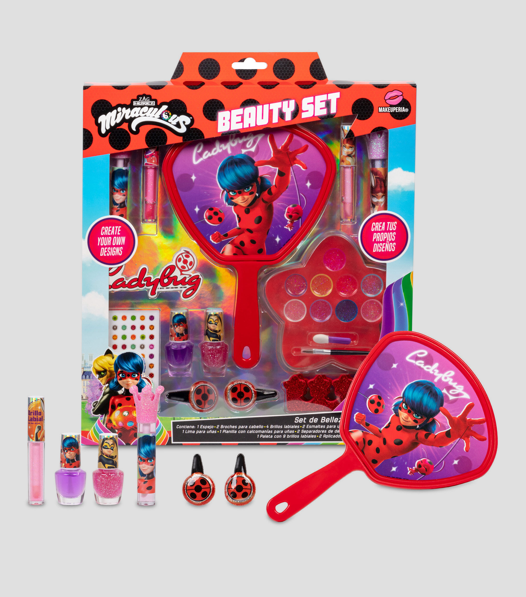 Playset Cosméticos Ladybug
