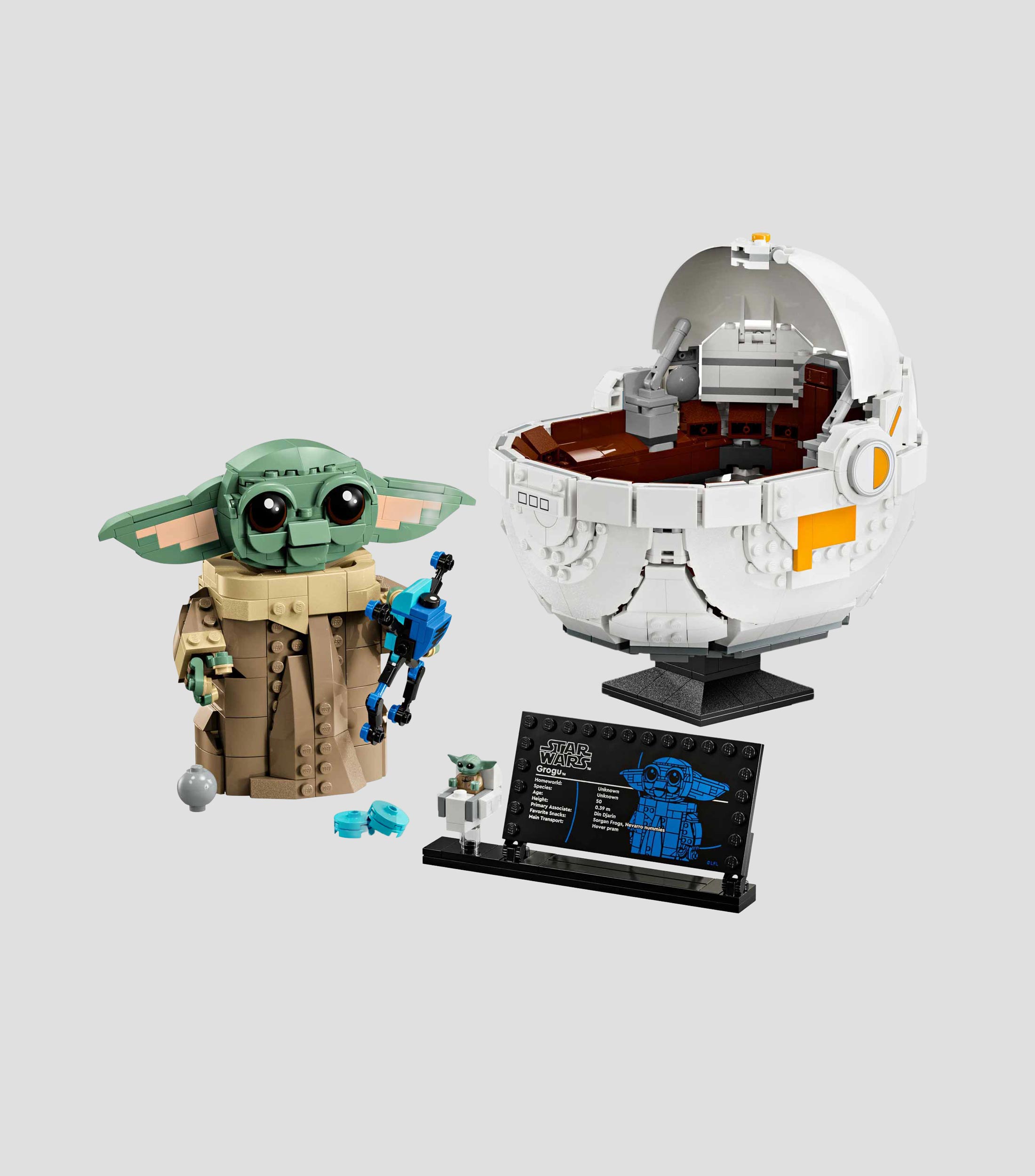 Lego Star Wars, Grogu with Hover Pram 75403