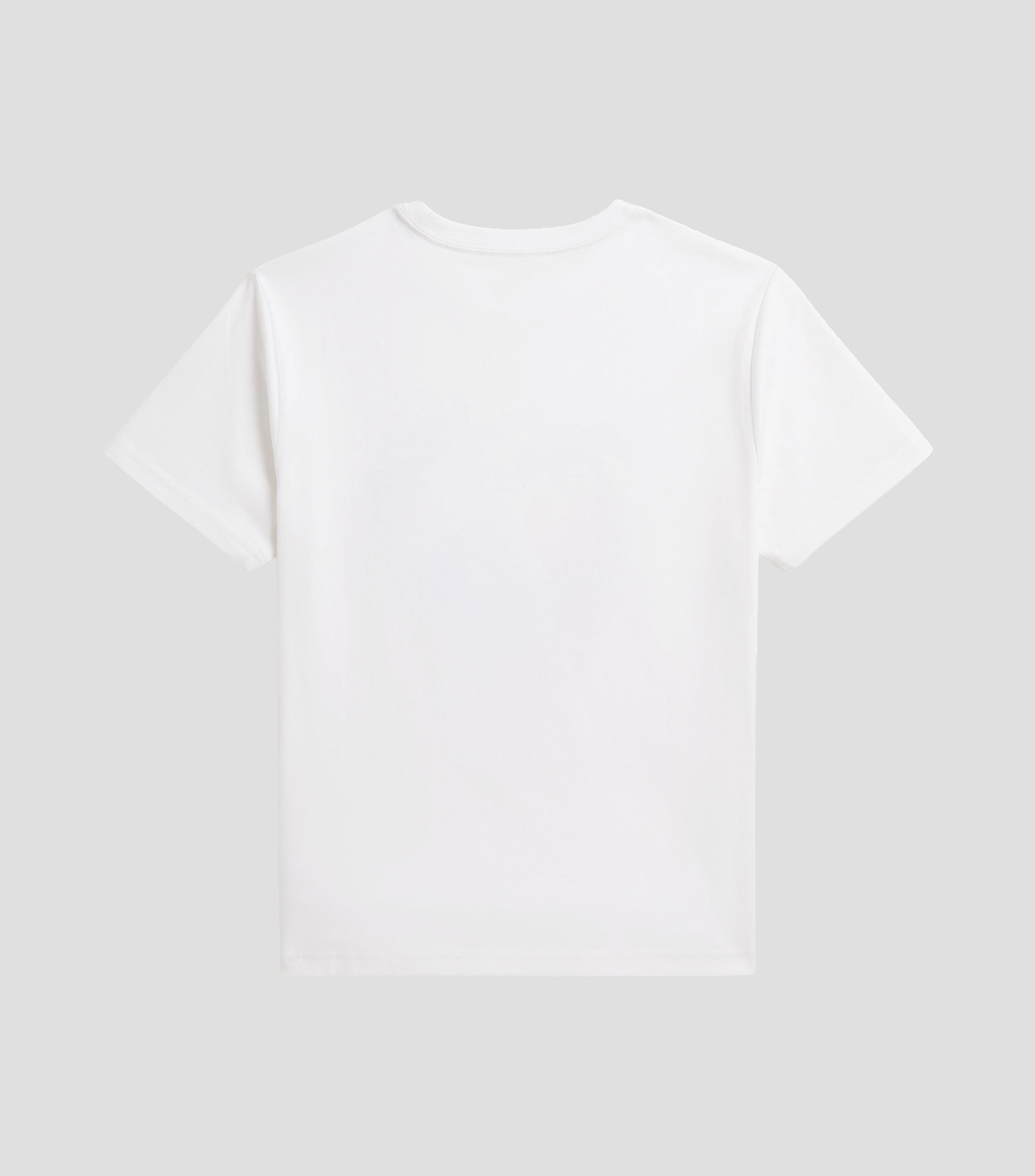 Playera de cuello redondo con manga corta estampada Niño