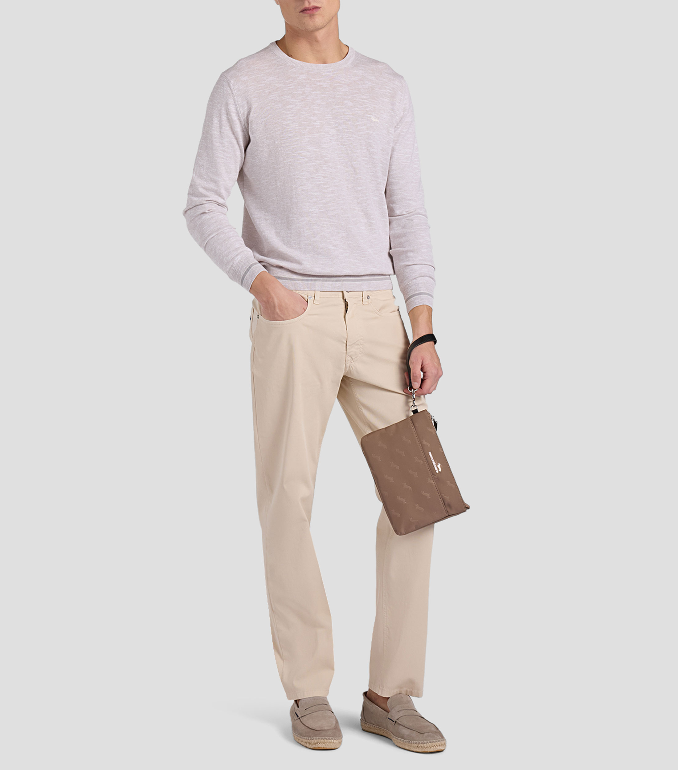 Pantalón liso Hombre