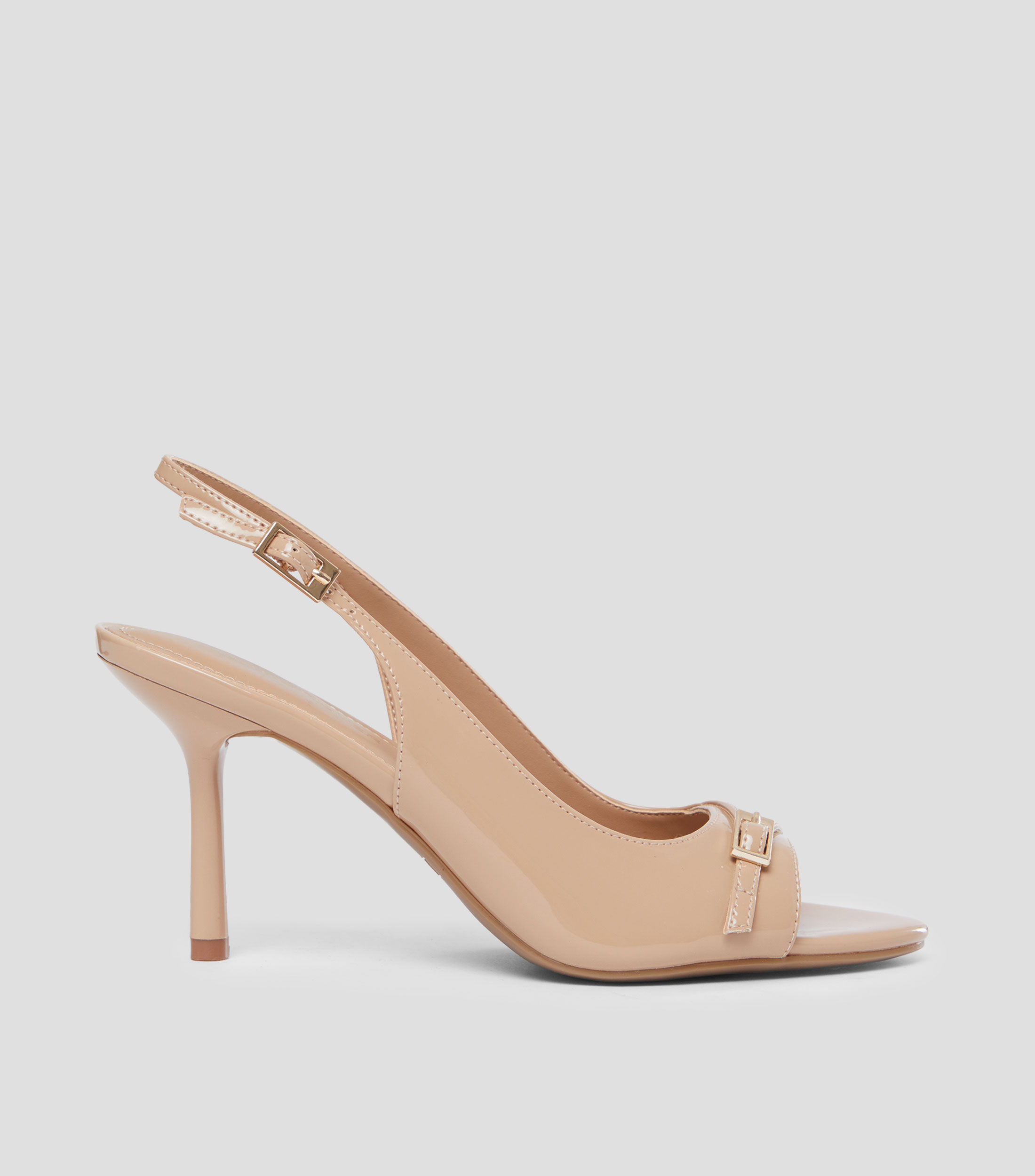 Zapatillas con tacón alto de aguja Mujer