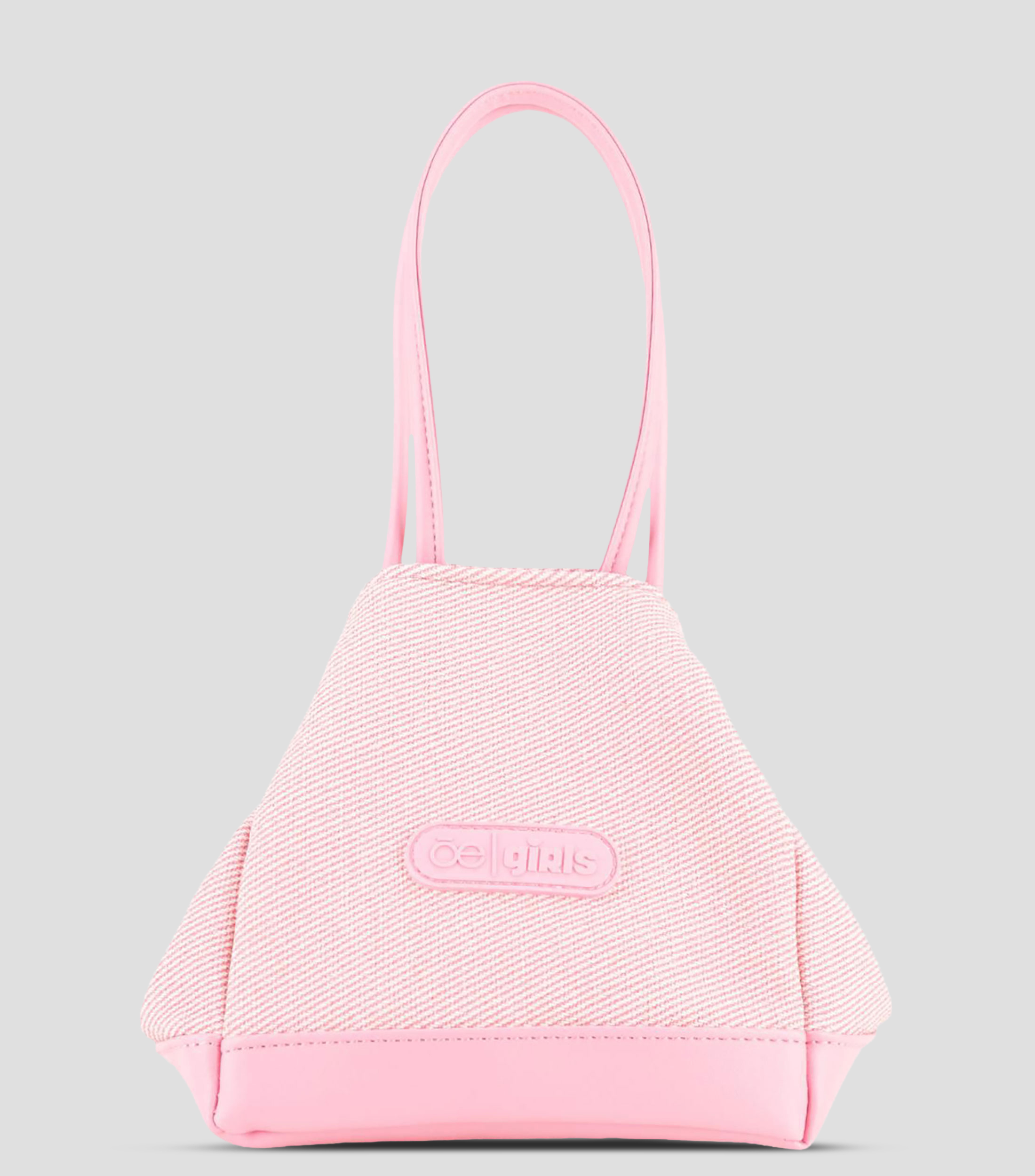 Bolsa tote rosa lisa Niña