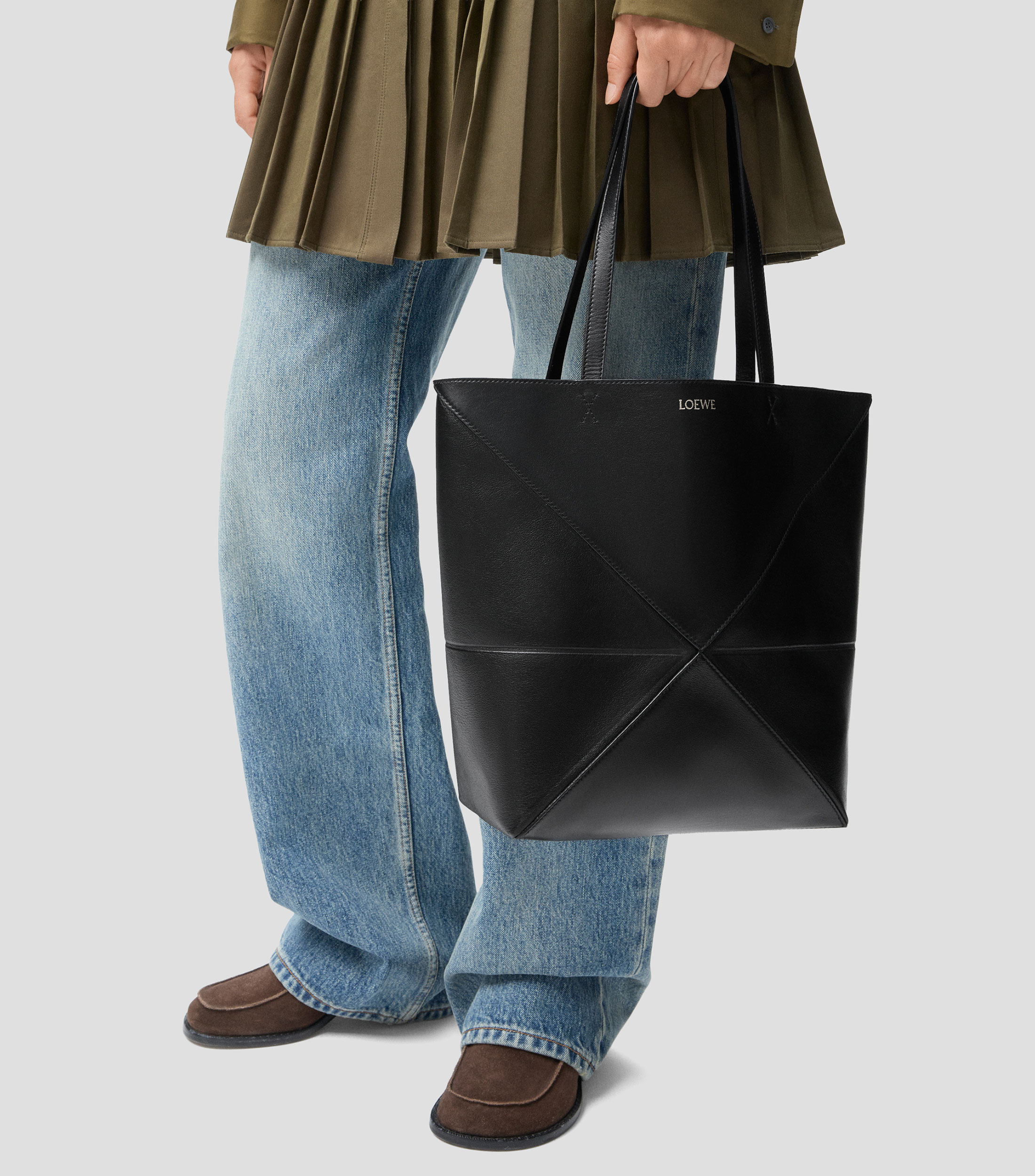 Bolsa Puzzle Fold Mujer