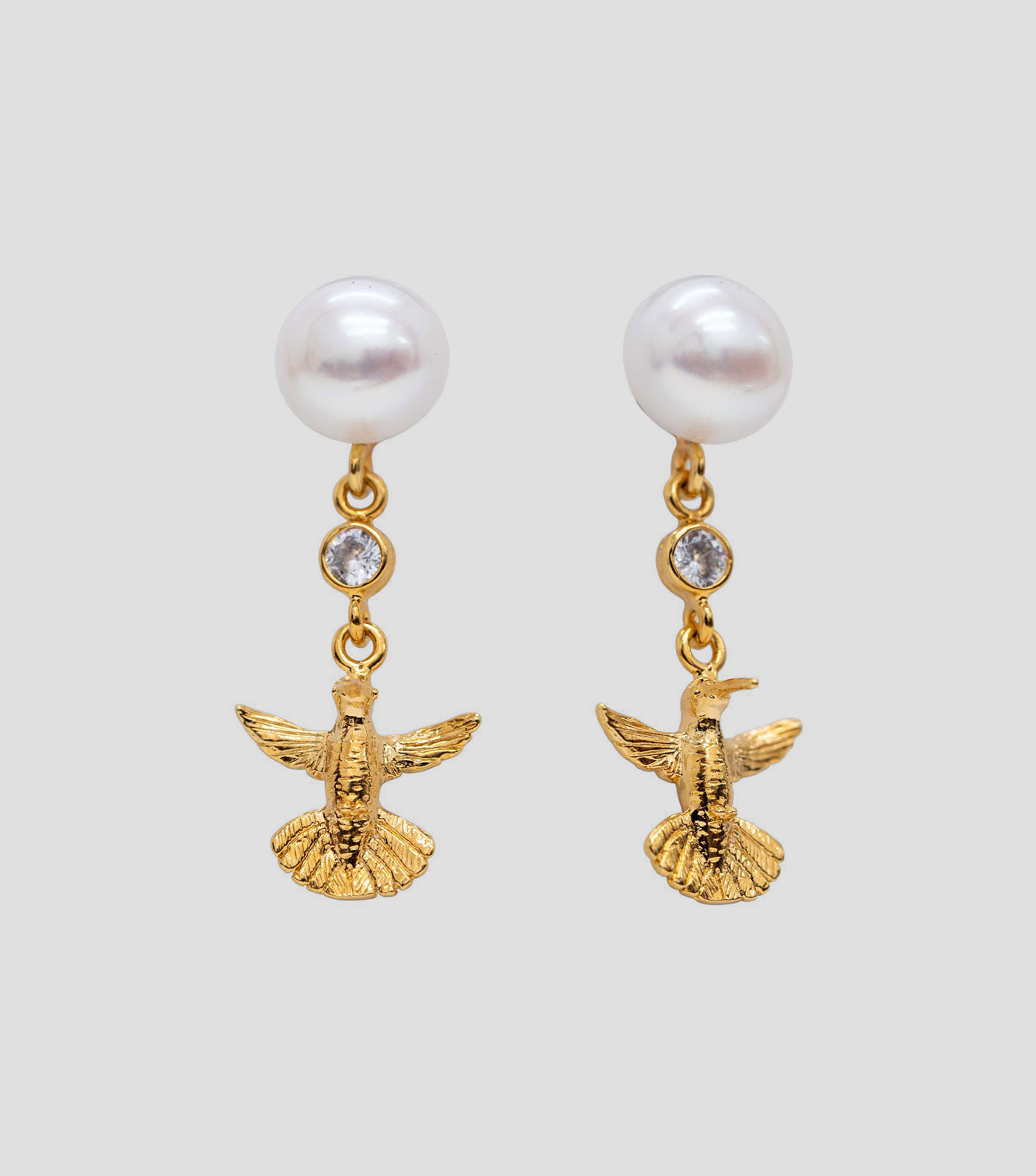 Aretes con piedras Mujer