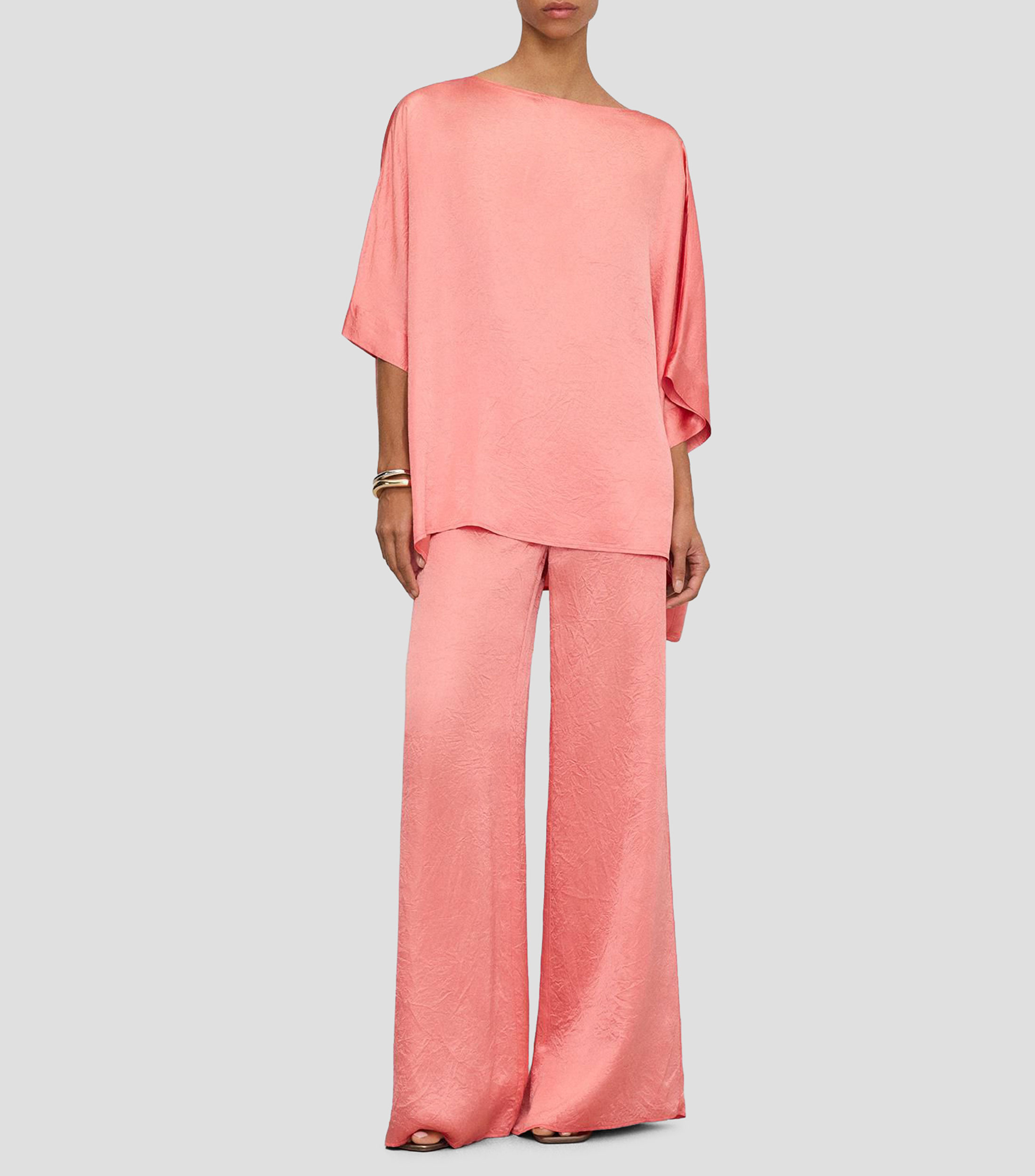 Blusa Lisa manga 3/4 Mujer