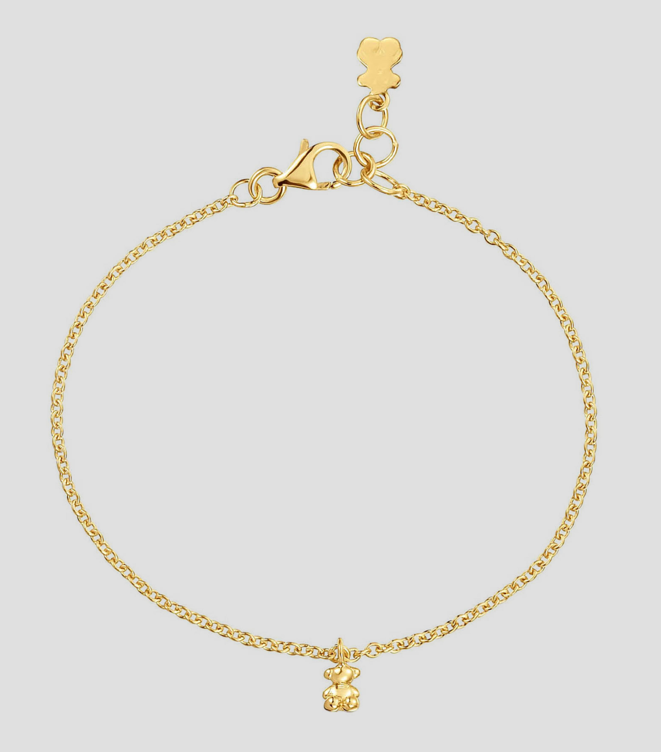 Pulsera en plata con oso Bold Bear Mujer