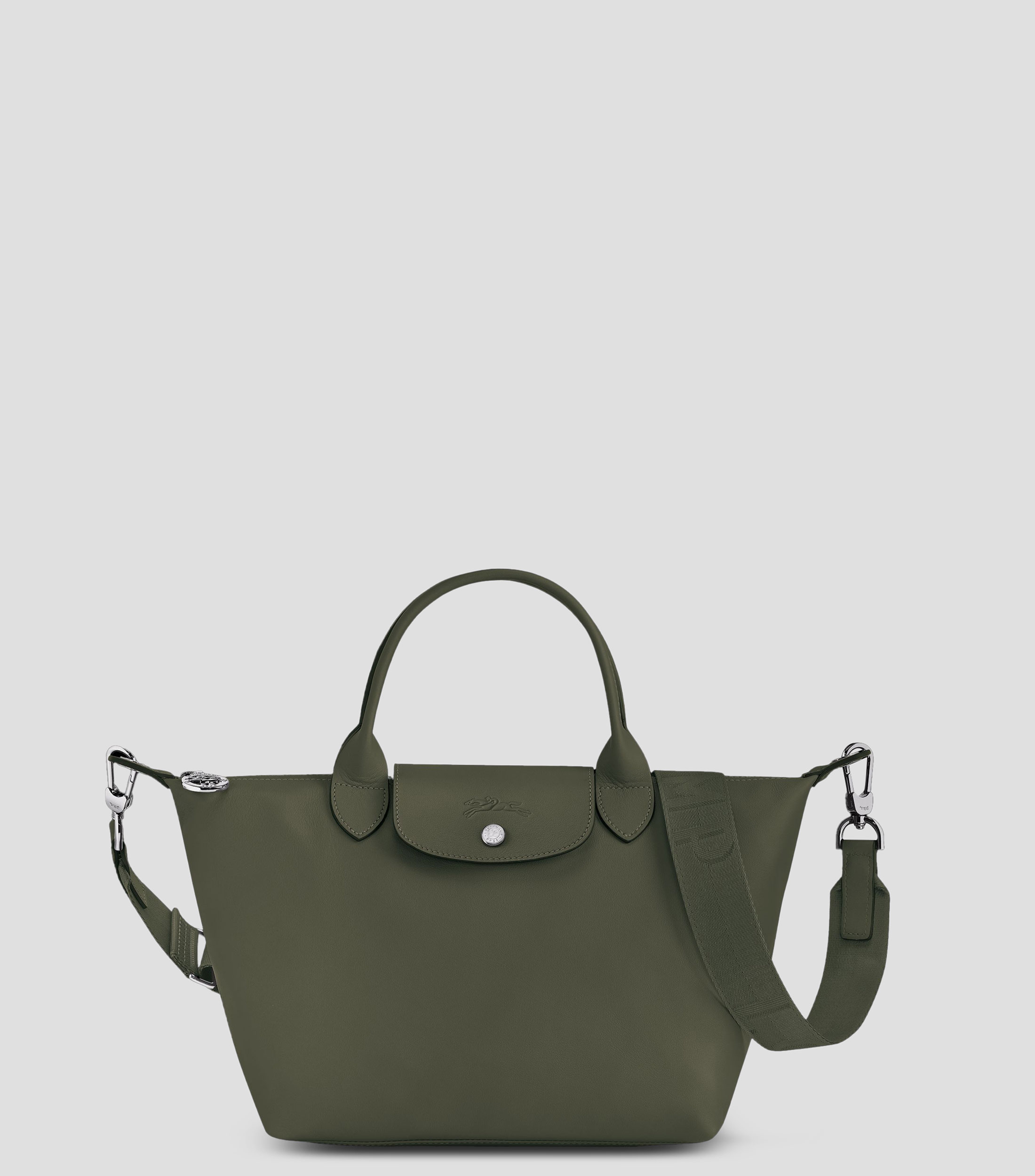 Bolsa tote verde en cuero Le Pliage Xtra Mujer
