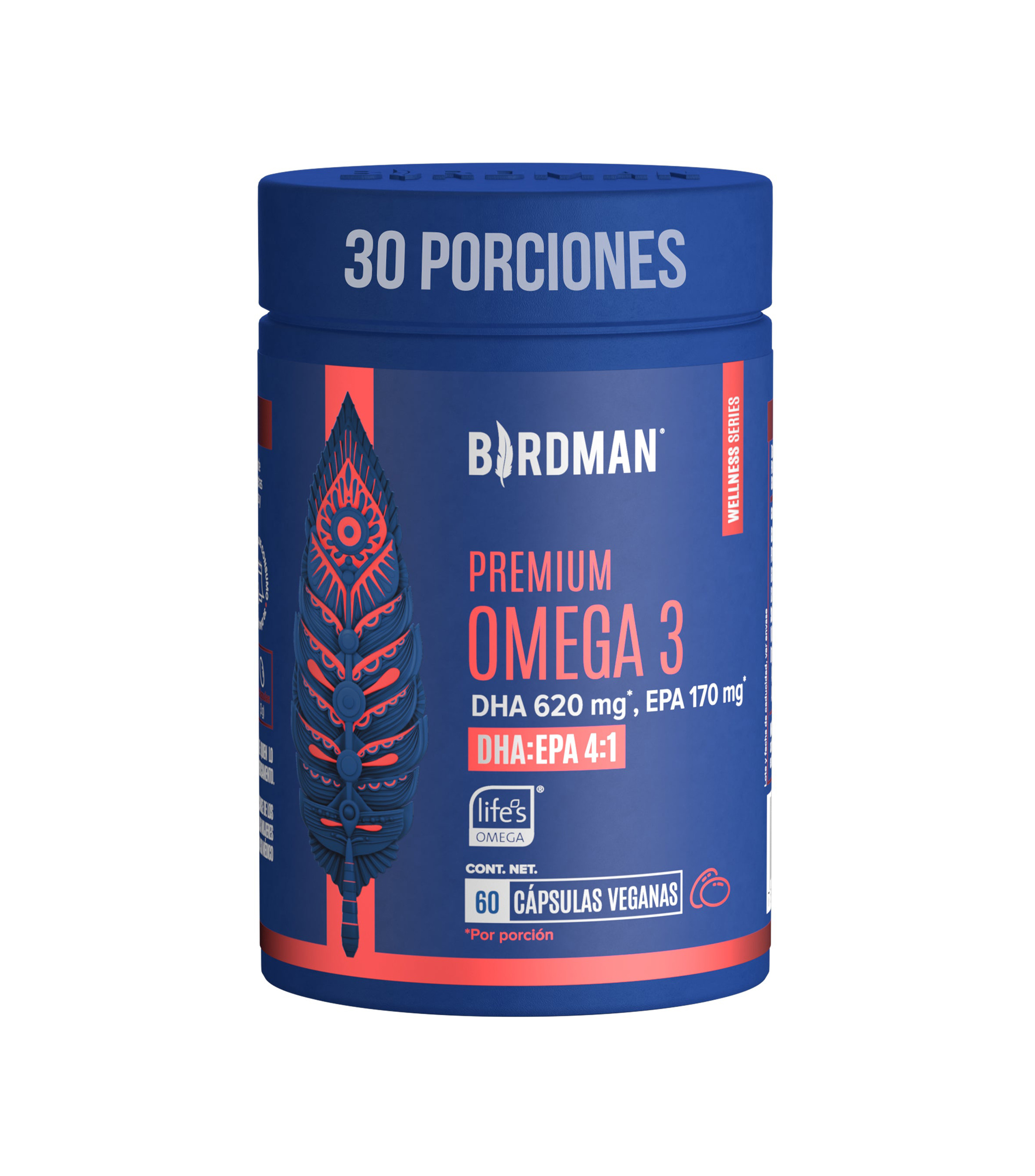 Suplemento Alimenticio Premium Omega 3, 60 Cápsulas