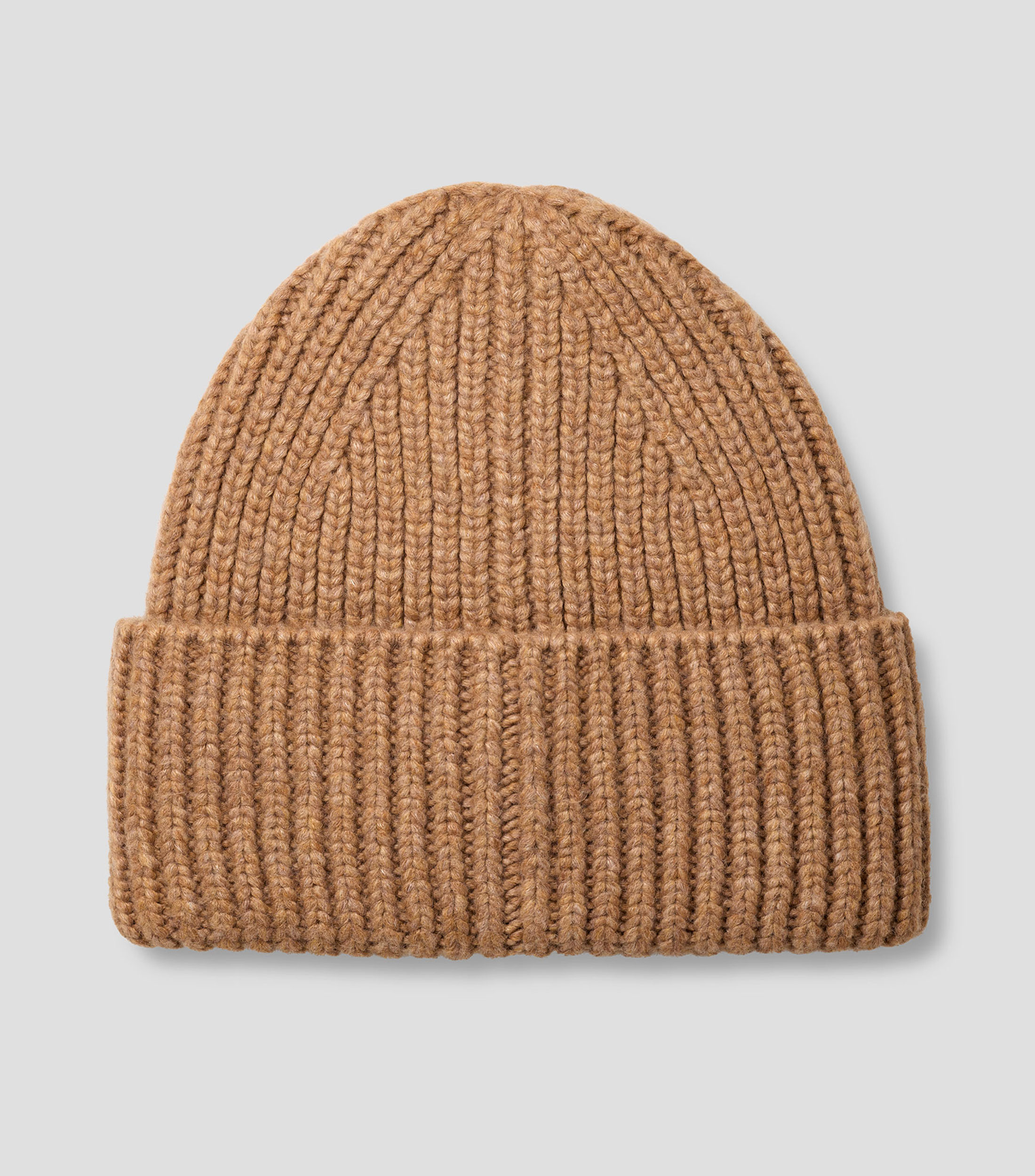Gorro en tejido de punto liso Hombre