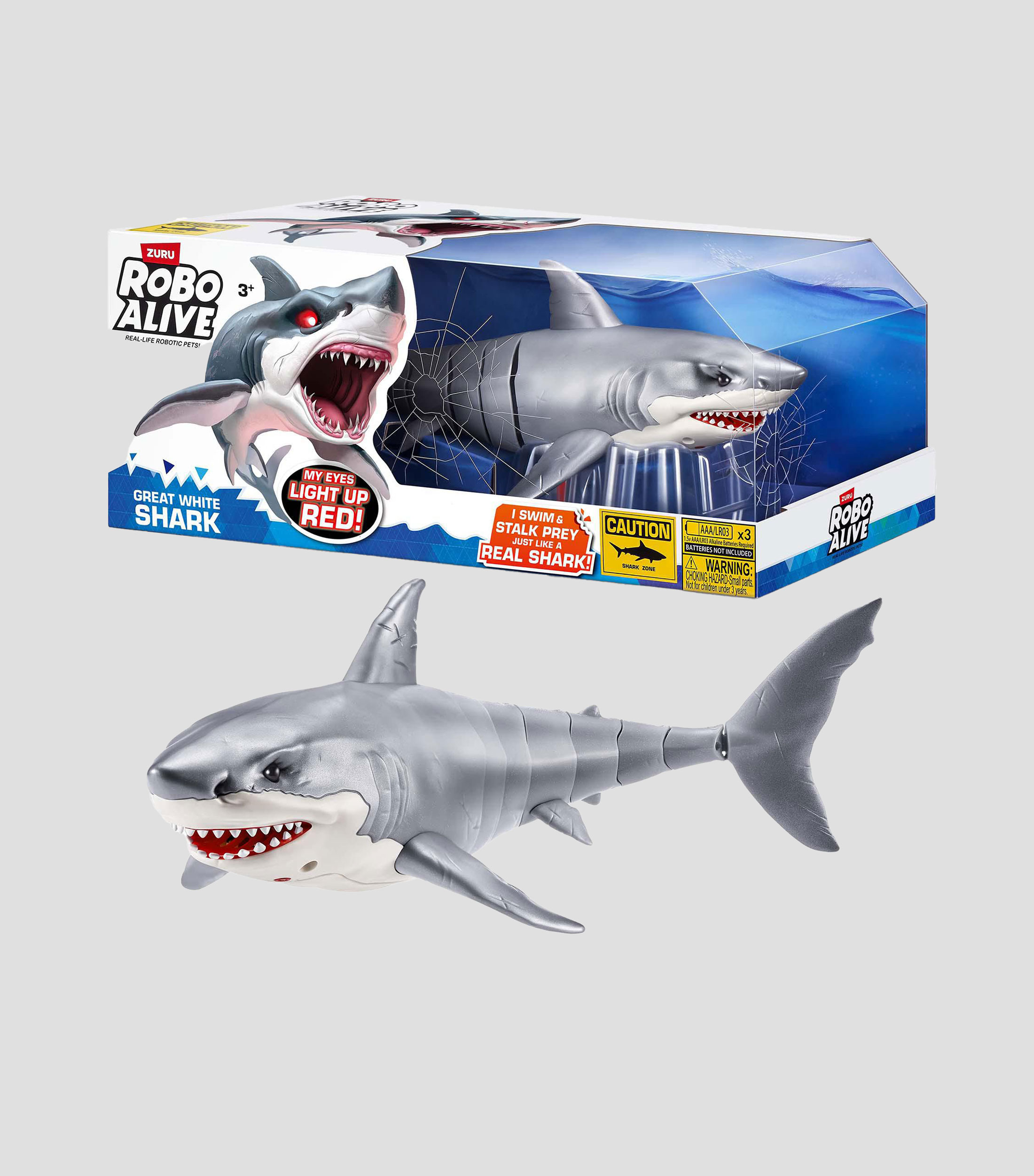 Tiburón blanco Robo Alive