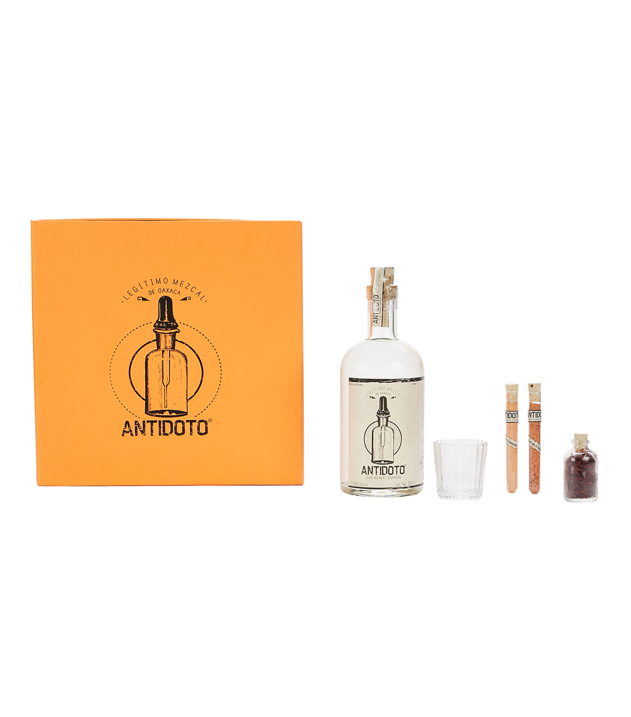 Set Mezcal Artesanal 5 Piezas