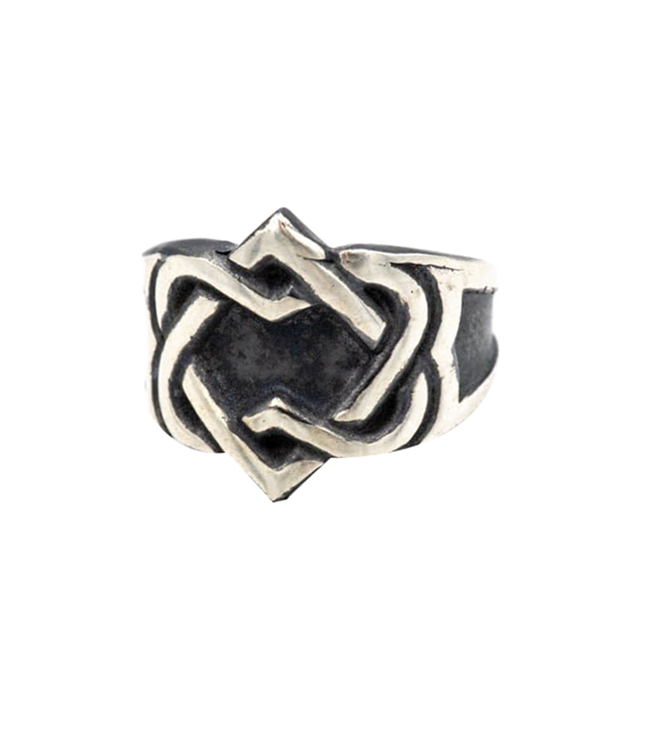 Anillo en plata .925 Big Unified Hearts Infinity Hombre Talla 10