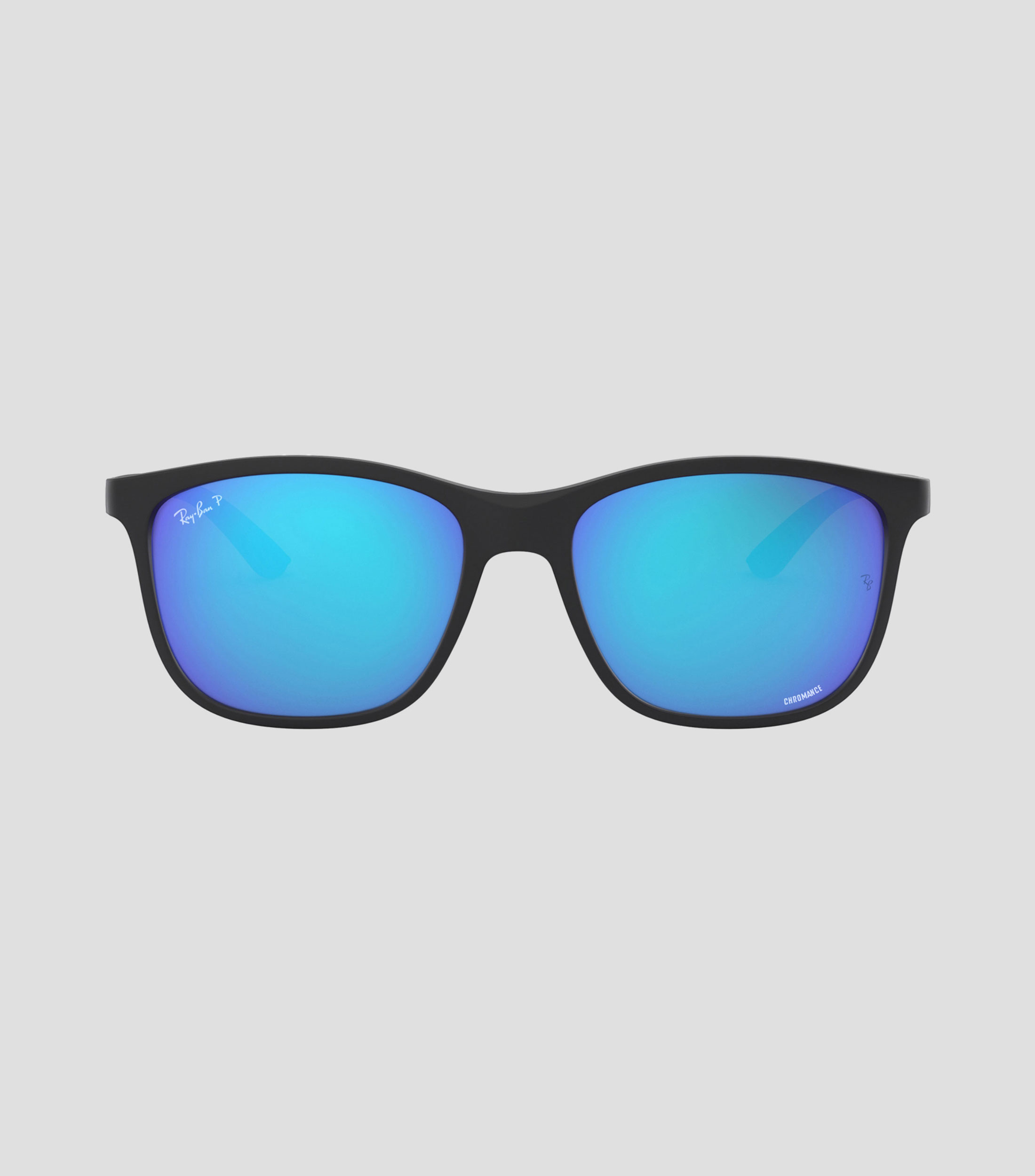 Lentes de sol cuadrados Chromance negros Unisex