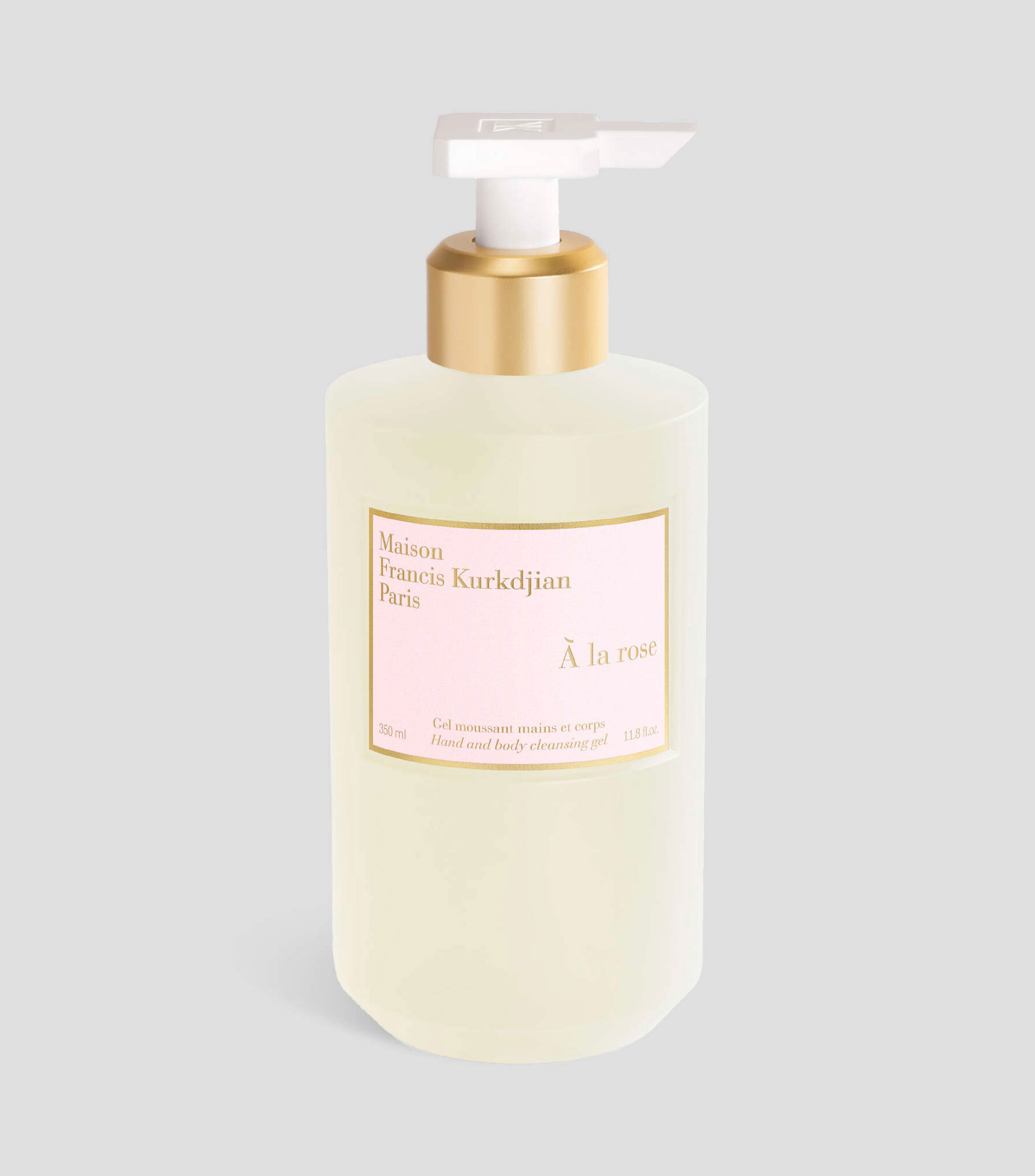 Gel limpiador para manos y cuerpo A la Rose, 350 ml