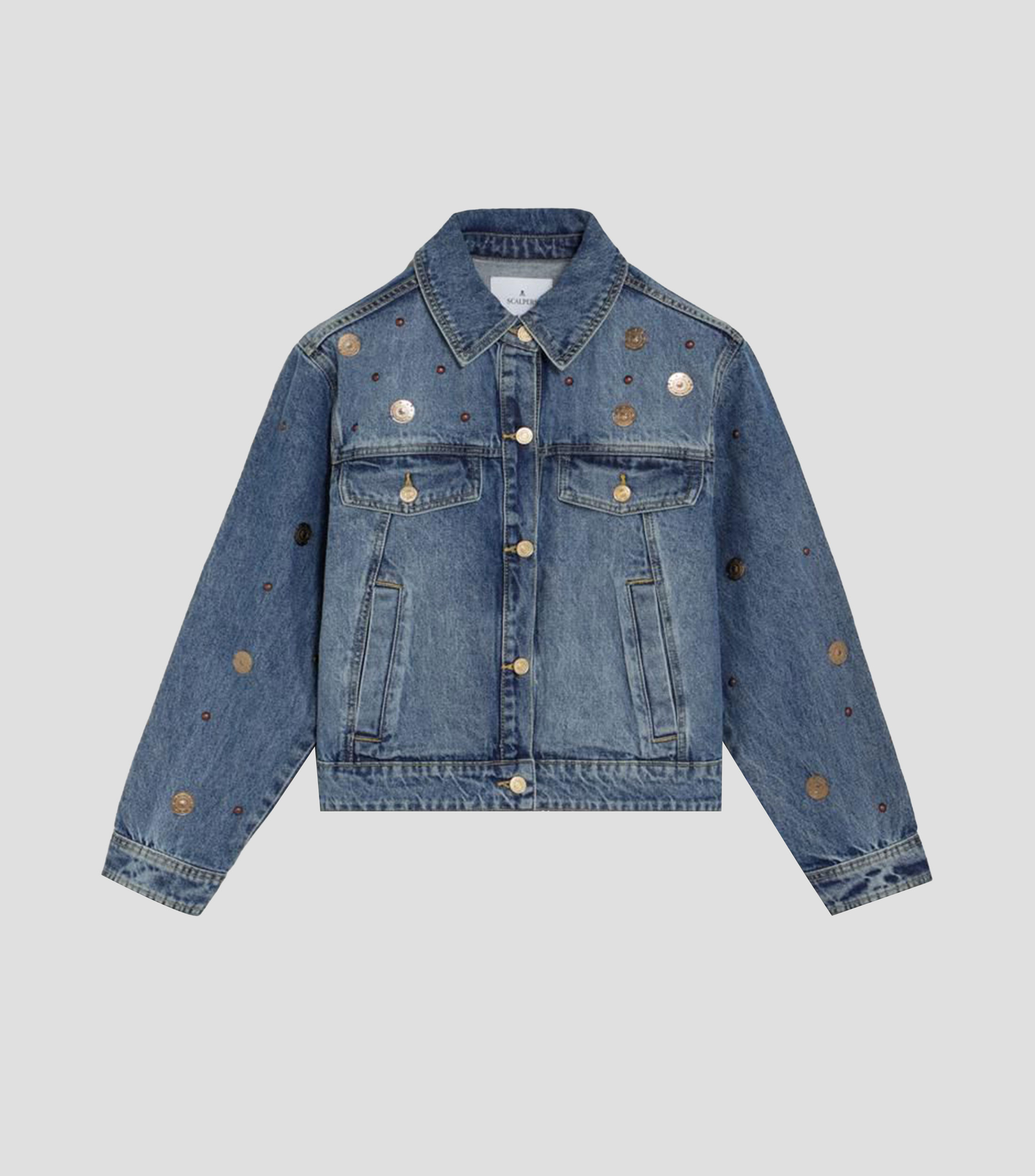 Chamarra Denim Mujer