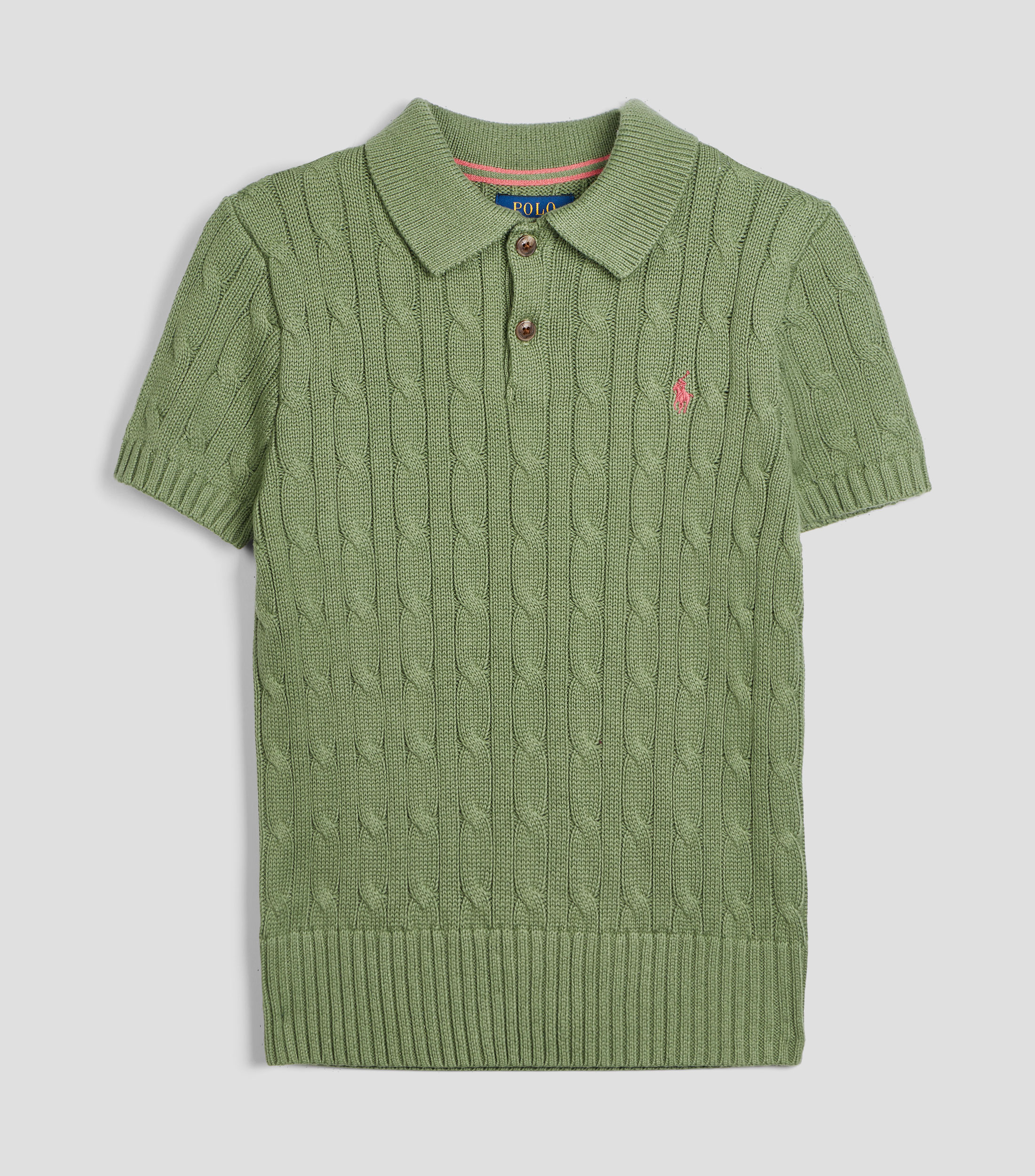Playera tipo Polo manga corta liso Niño