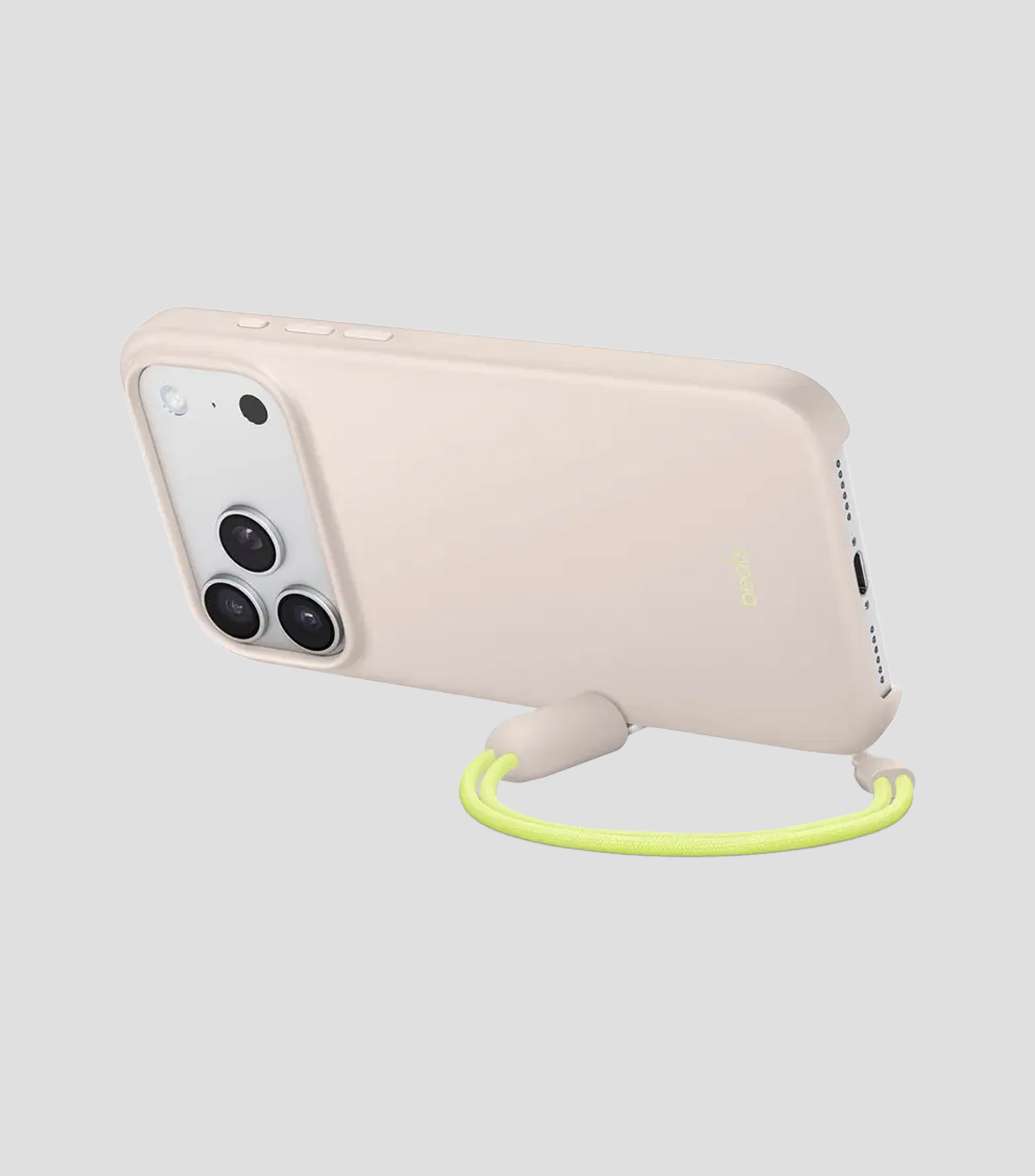 Funda iPhone 17 Pro Max Gris claro, lisa