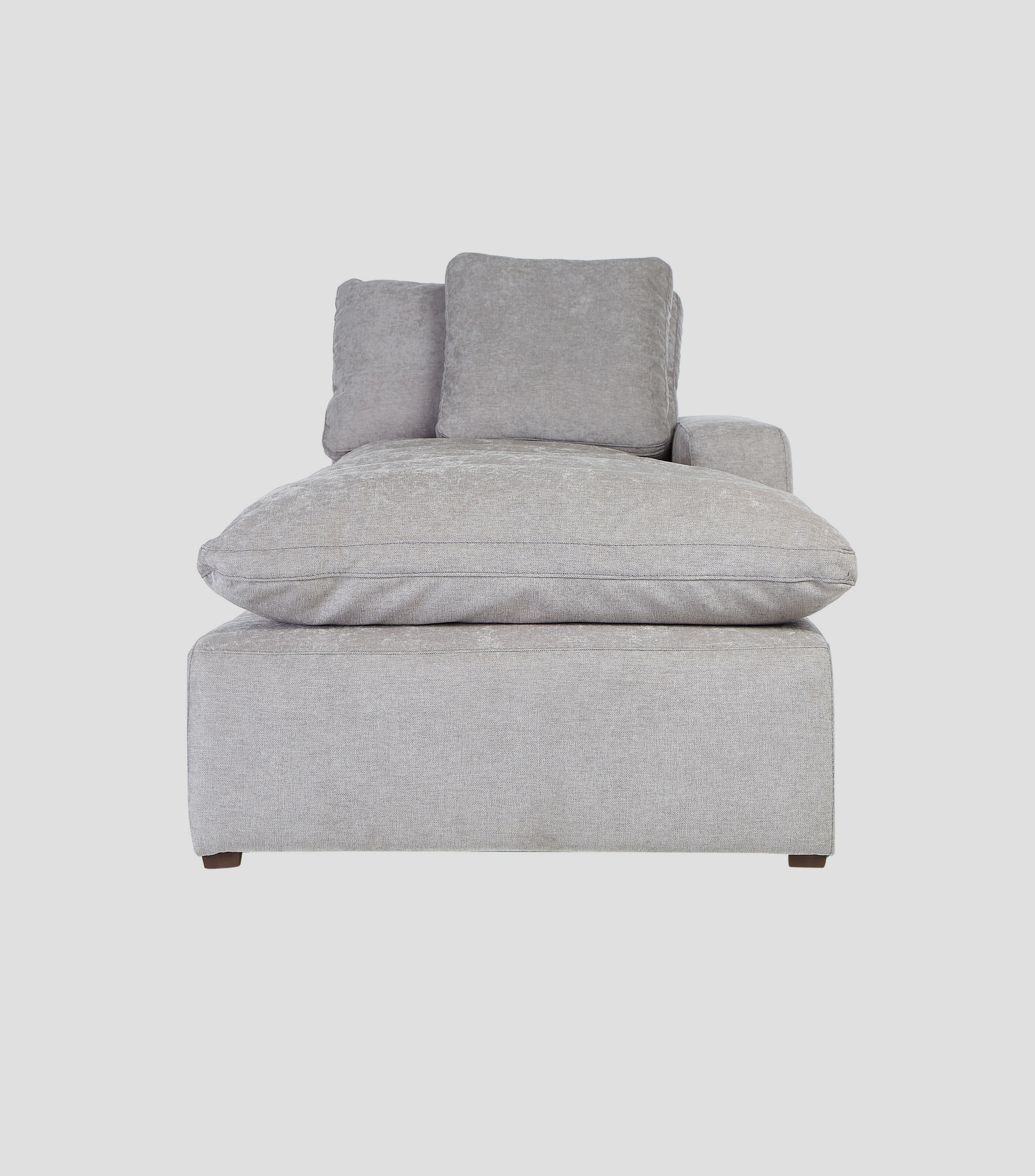 Chaise Lounge Derecho Serena Gris
