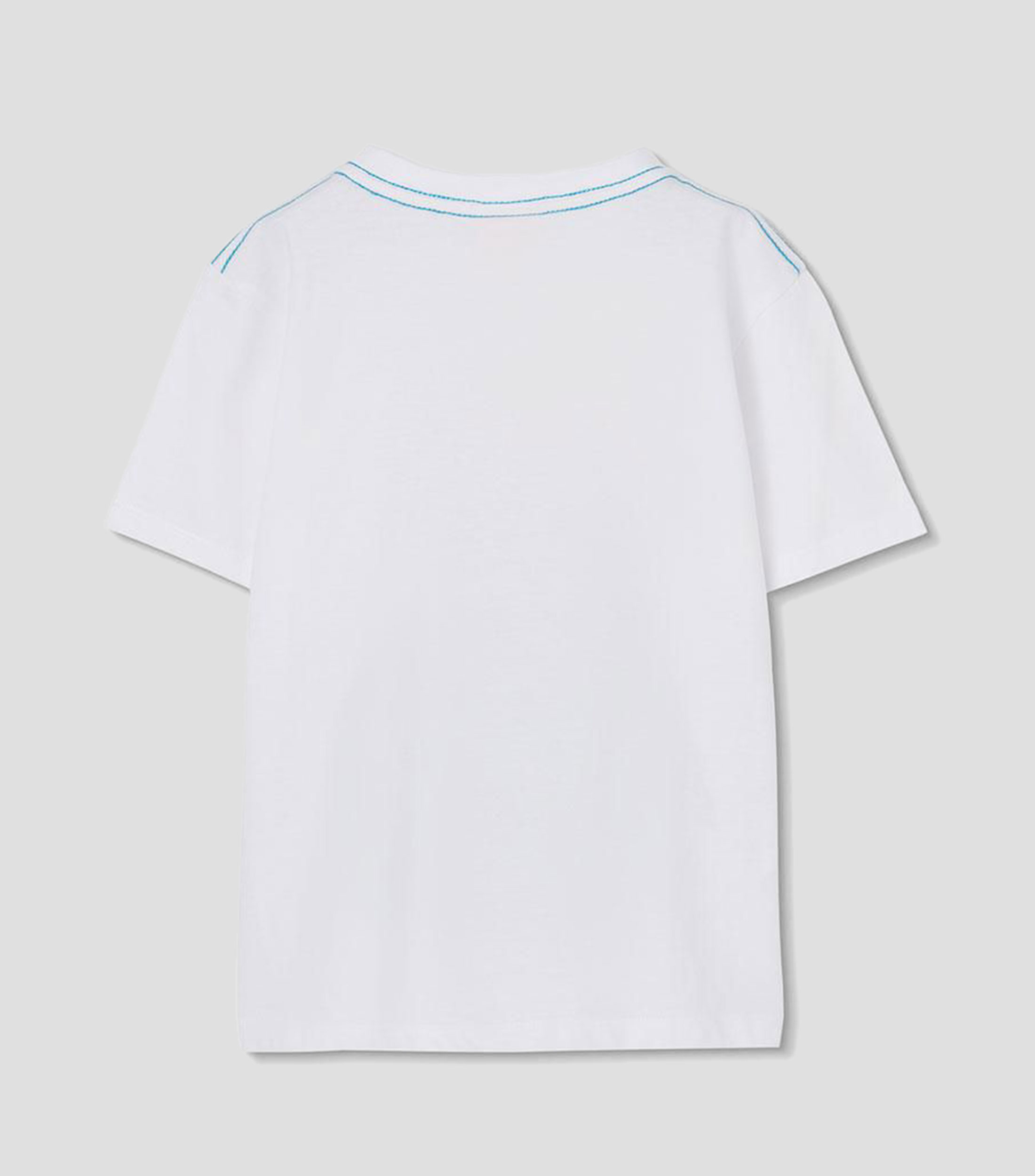 Playera cuello redondo manga corta estampada Niño