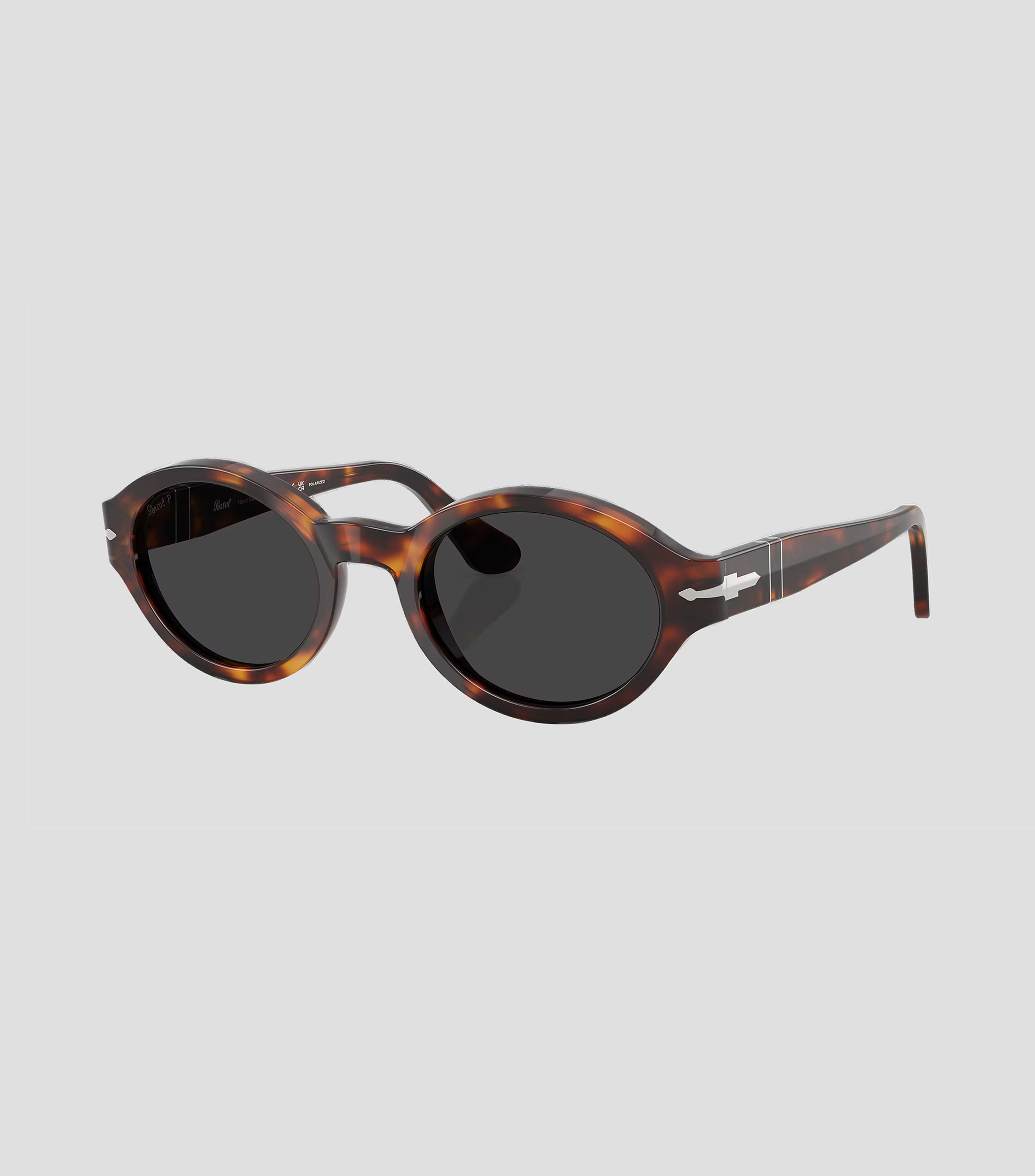 Lentes de sol ovalados Loris marrón Mujer