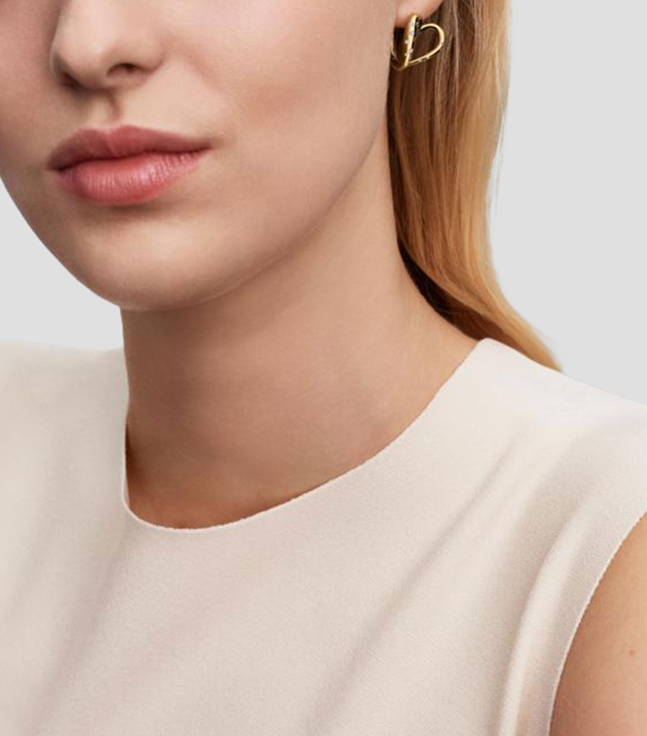 Aretes en Plata con piedras Mujer