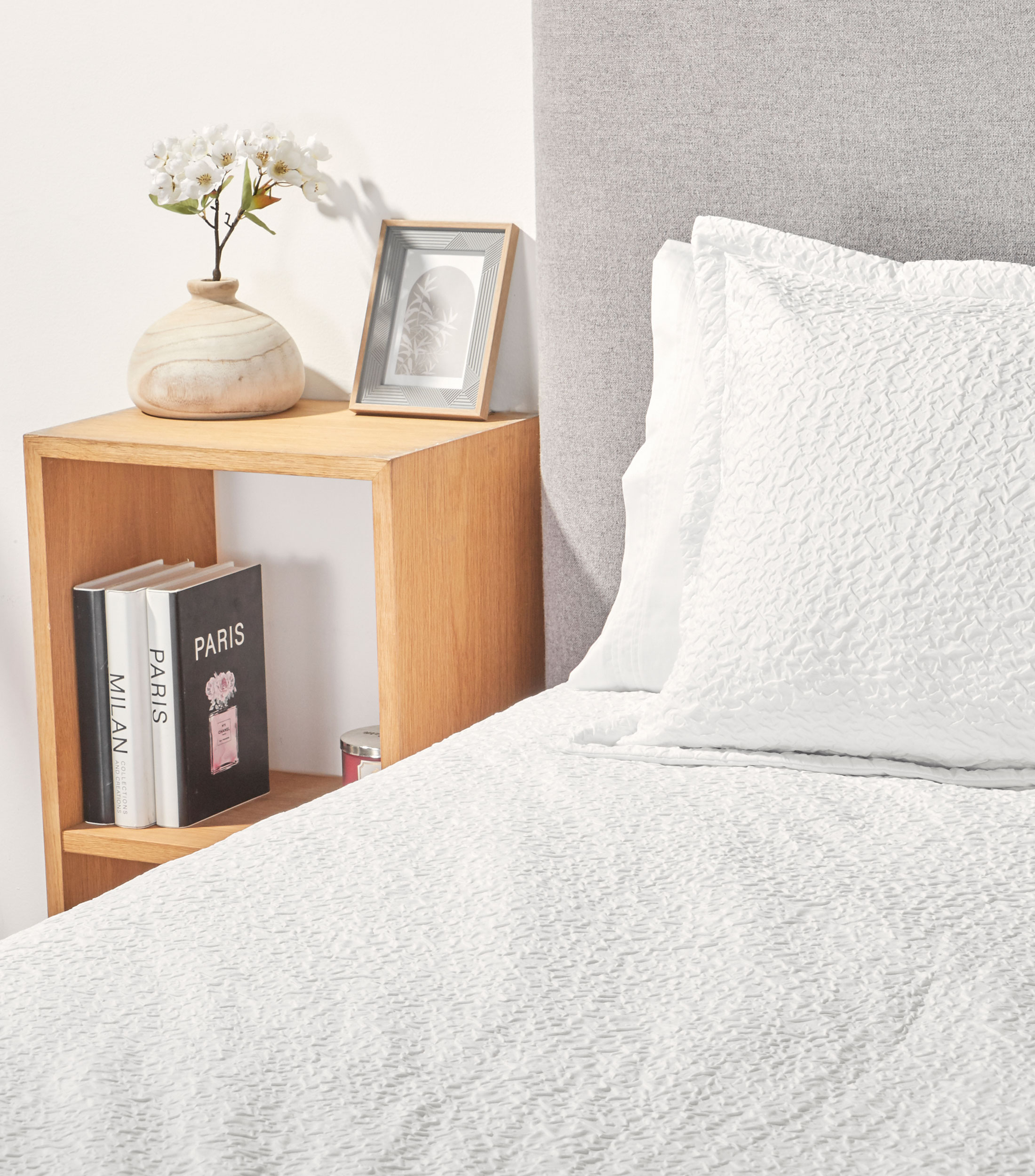 Funda para Duvet Matrimonial, Queen Size Bangkok Blanco