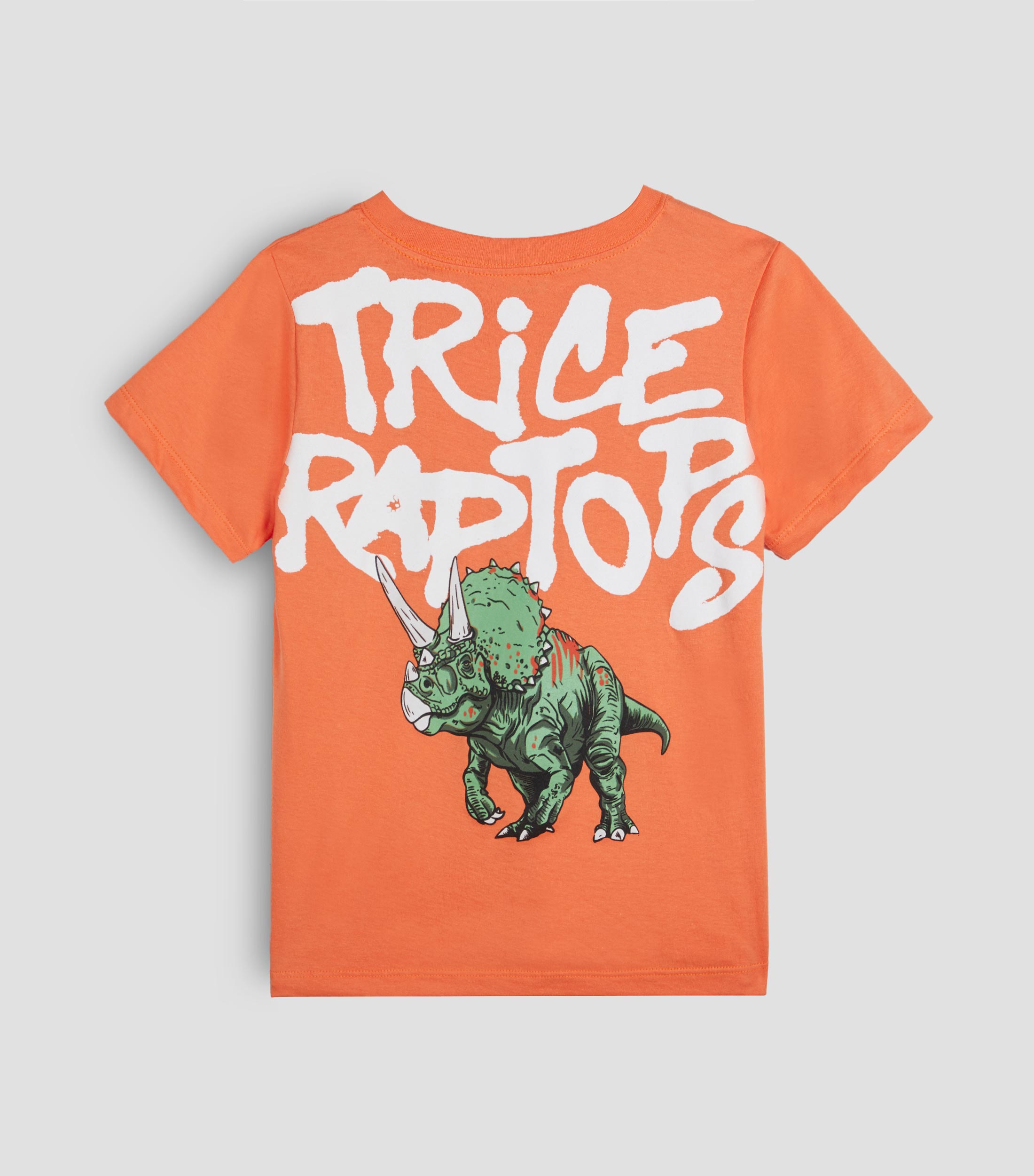 Playera cuello redondo manga corta lisa Niño