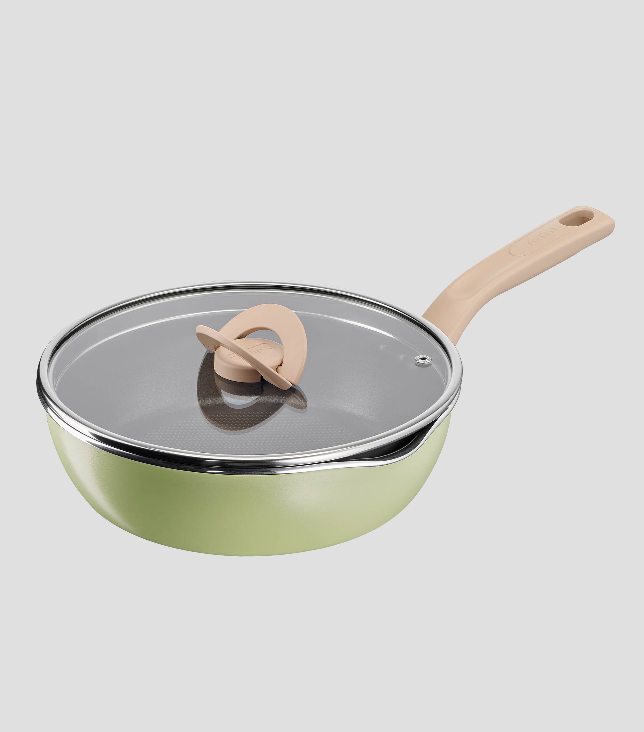 Sartén hondo en aluminio One Pick Pot Pan 24 cm Verde
