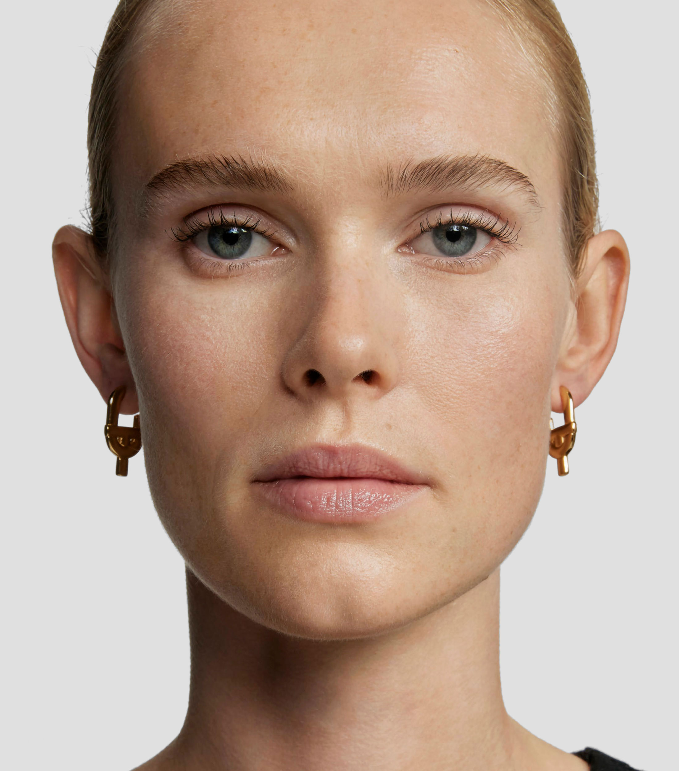 Pendientes grandes en plata Mujer