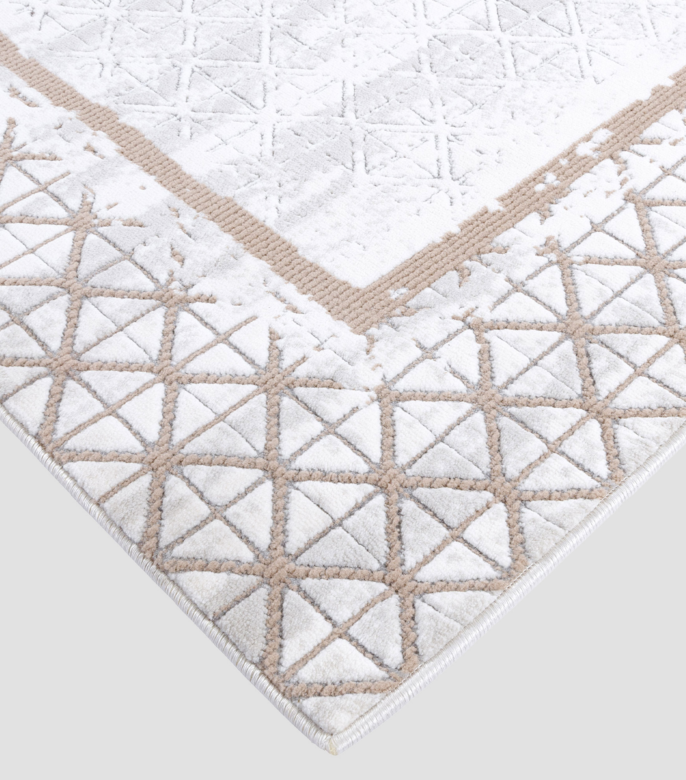 TAPETE BROOKE 04 CREMA CAFE 230X160