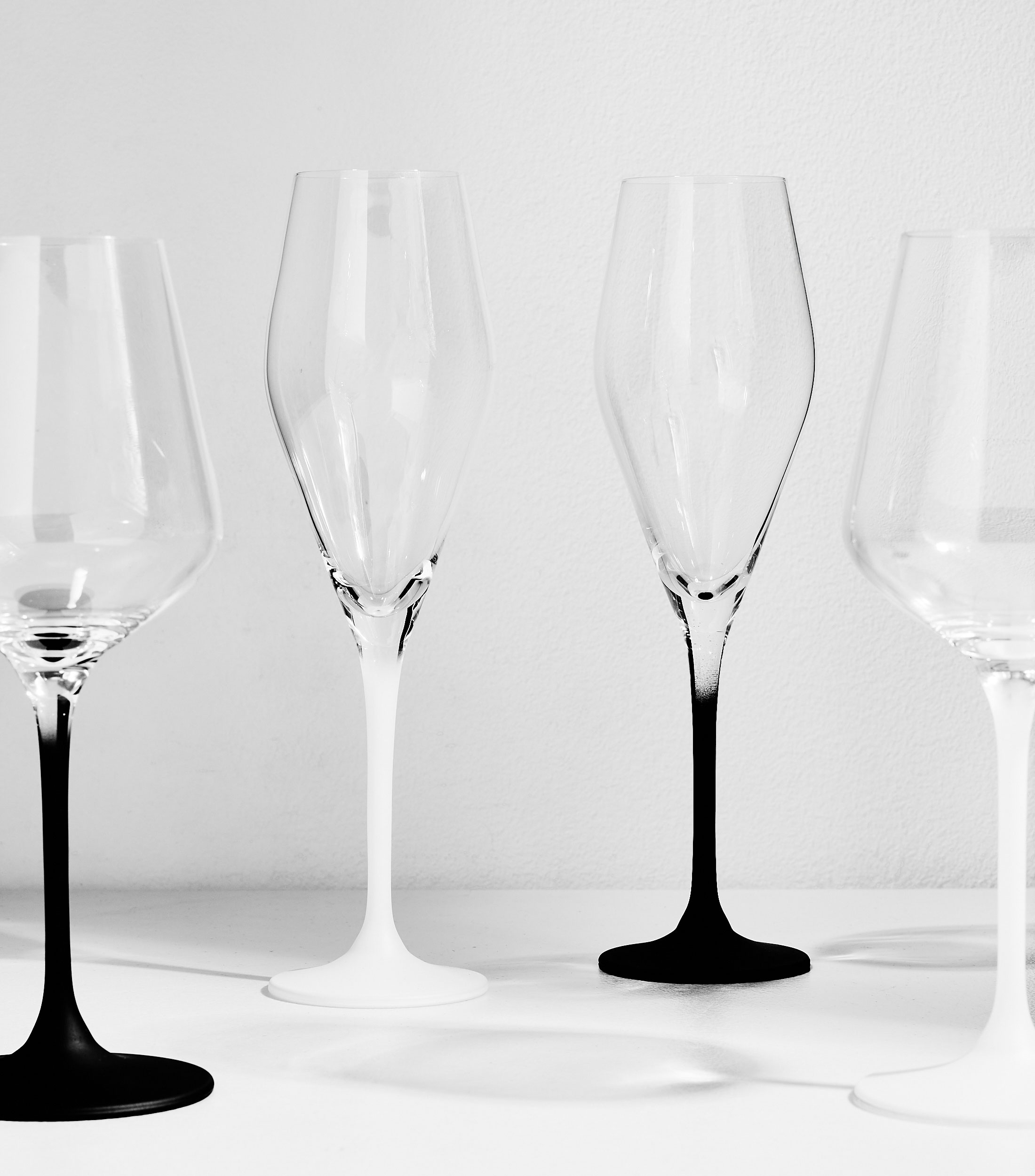 Set 4 Copas de Champagne Manufacture Rock