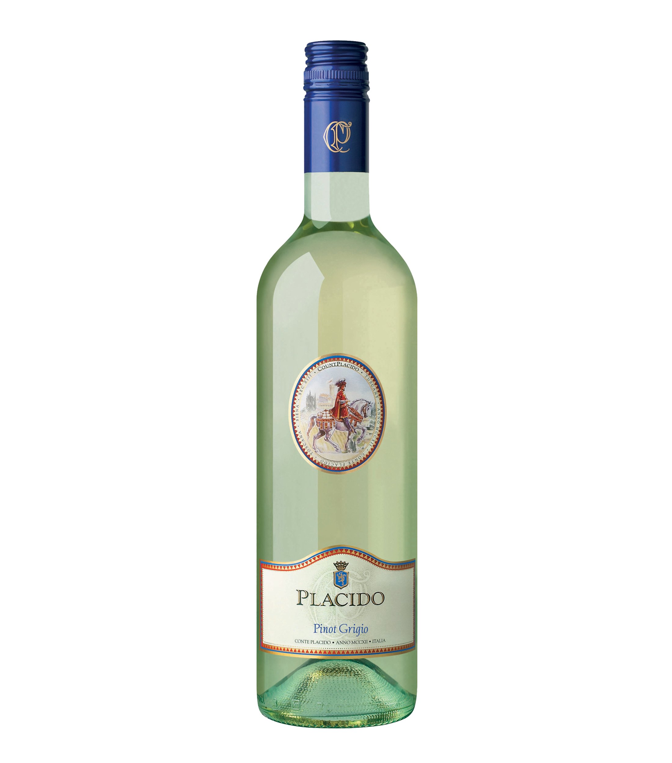 Placido: Vino Blanco Pinot Grigio Placido, Italia, 750 ml | El Palacio ...