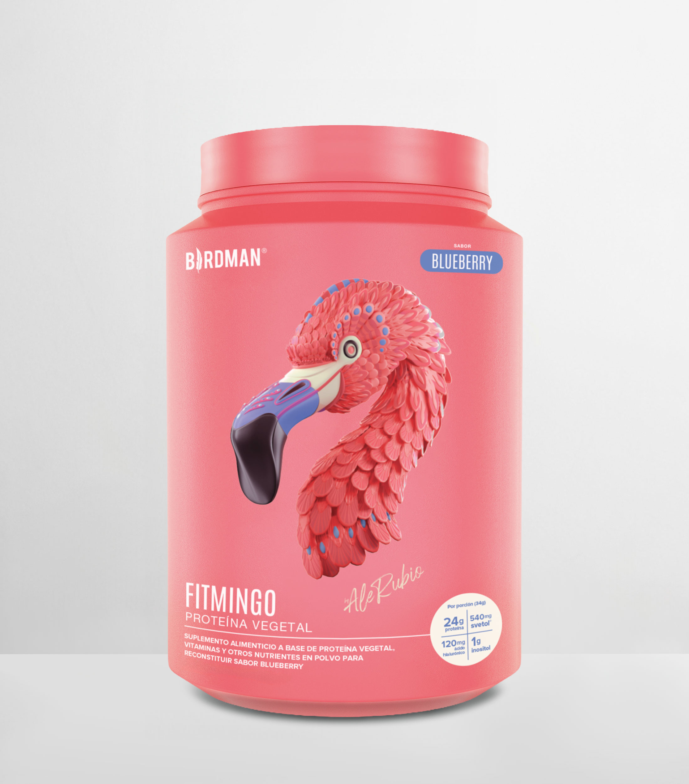 Proteína Fitmingo Blueberry, 1.02 kg