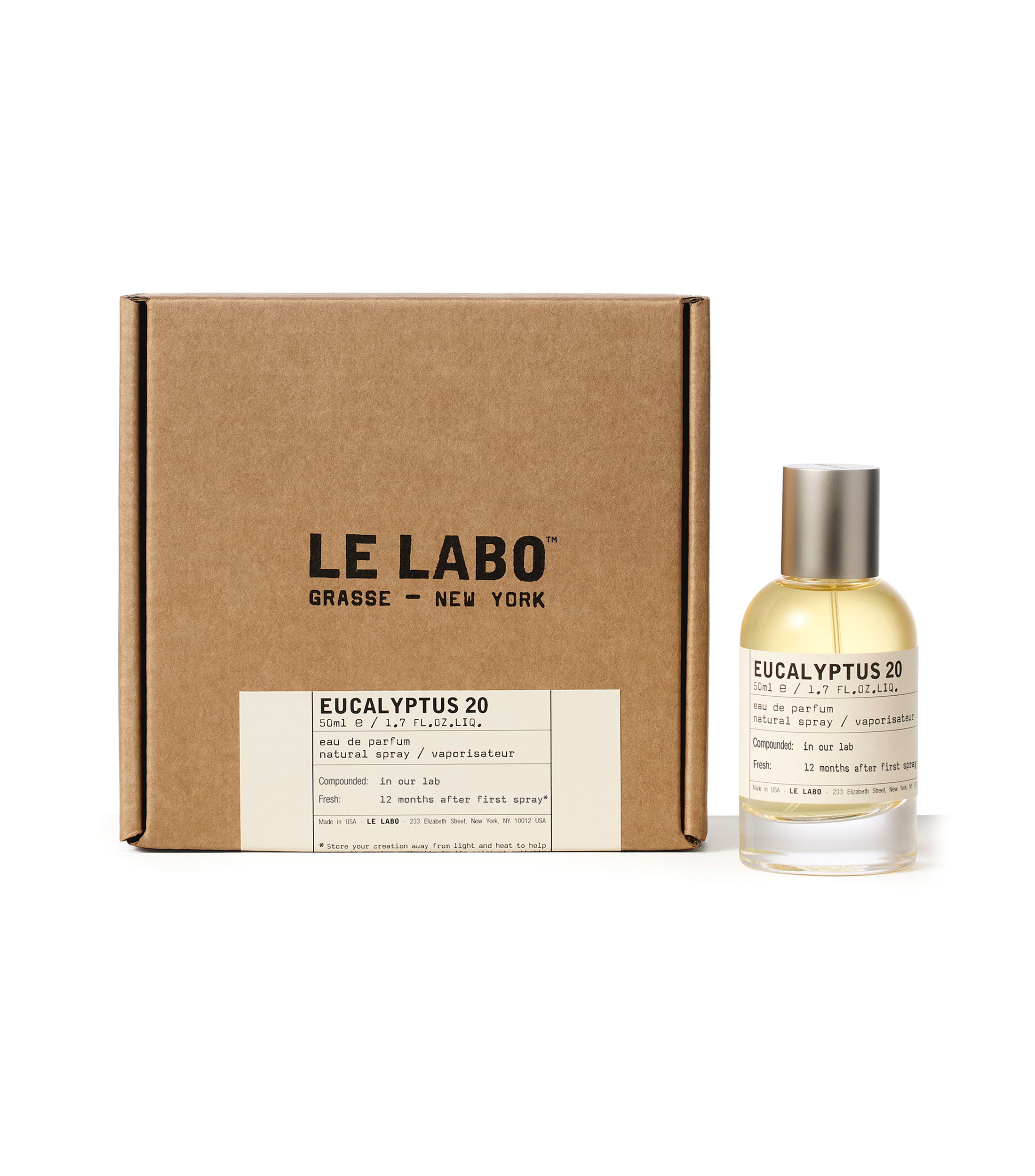 Perfume Eucalyptus 20, Eau de Parfum, 50 ml Unisex