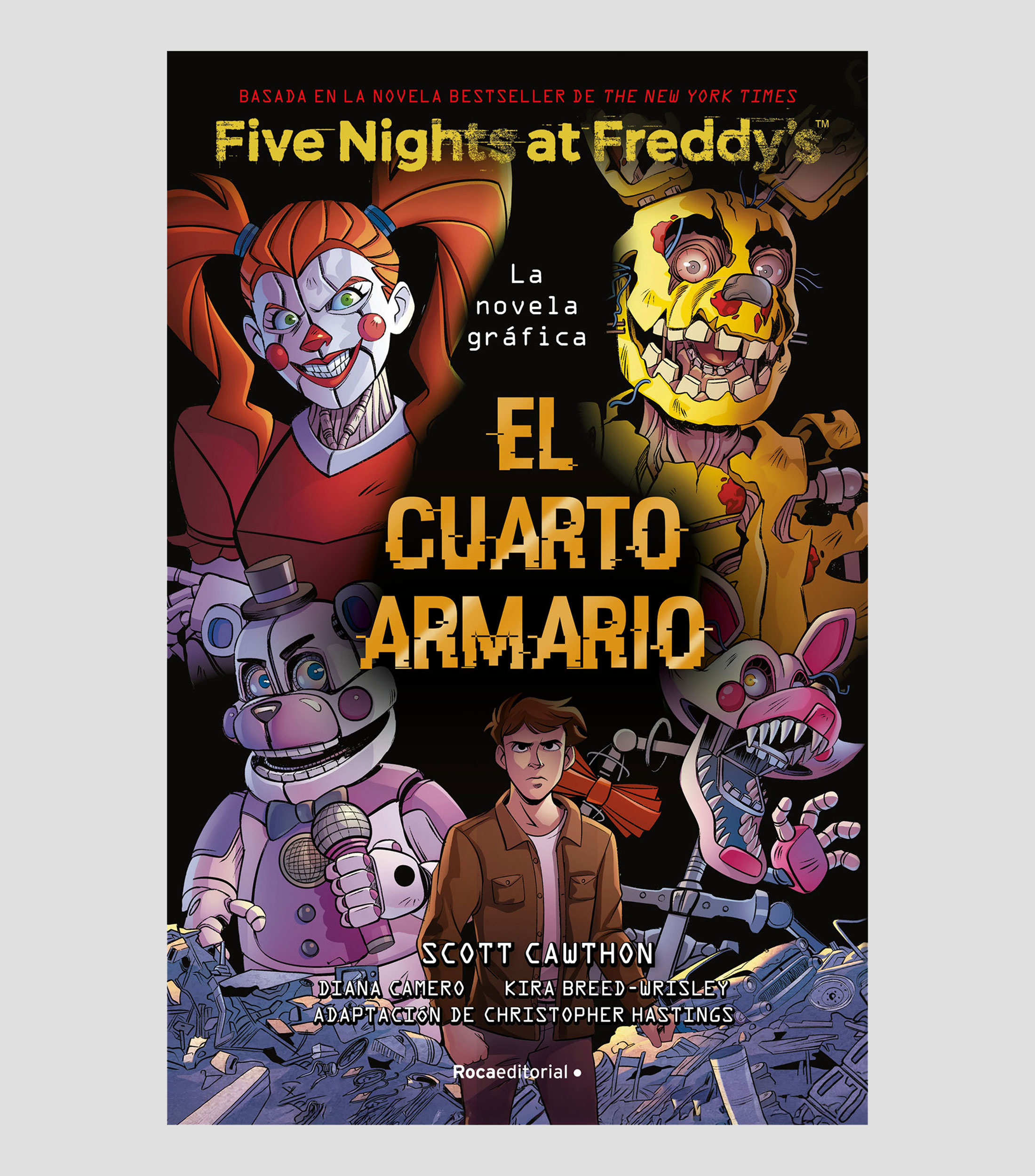 JóvenesFive Nights At Freddy's. La Novela Gráfica 3 - El Cuarto Armario, Scott Cawthon, Kira Breed-Wrisley