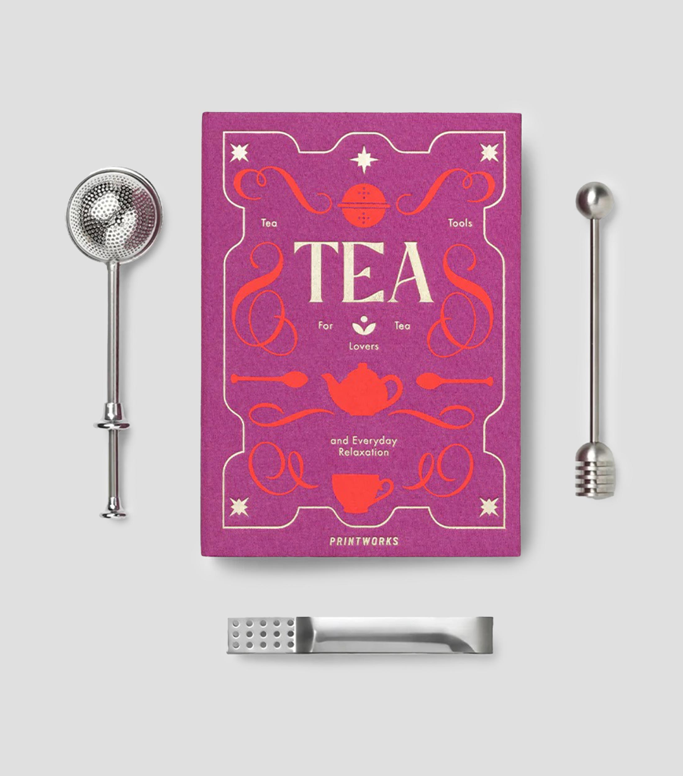 Set de utensilios para té Essentials plateado