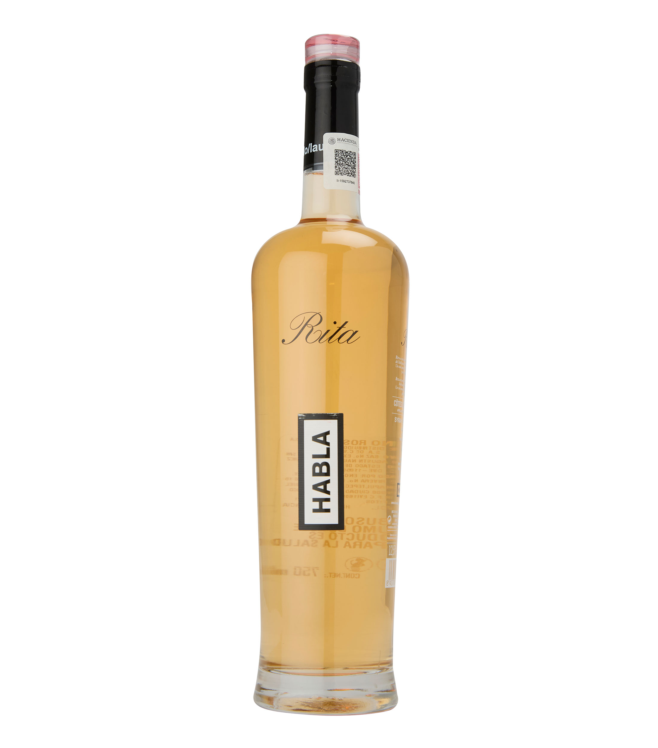 VINO ROSADO HABLA RITA 750M