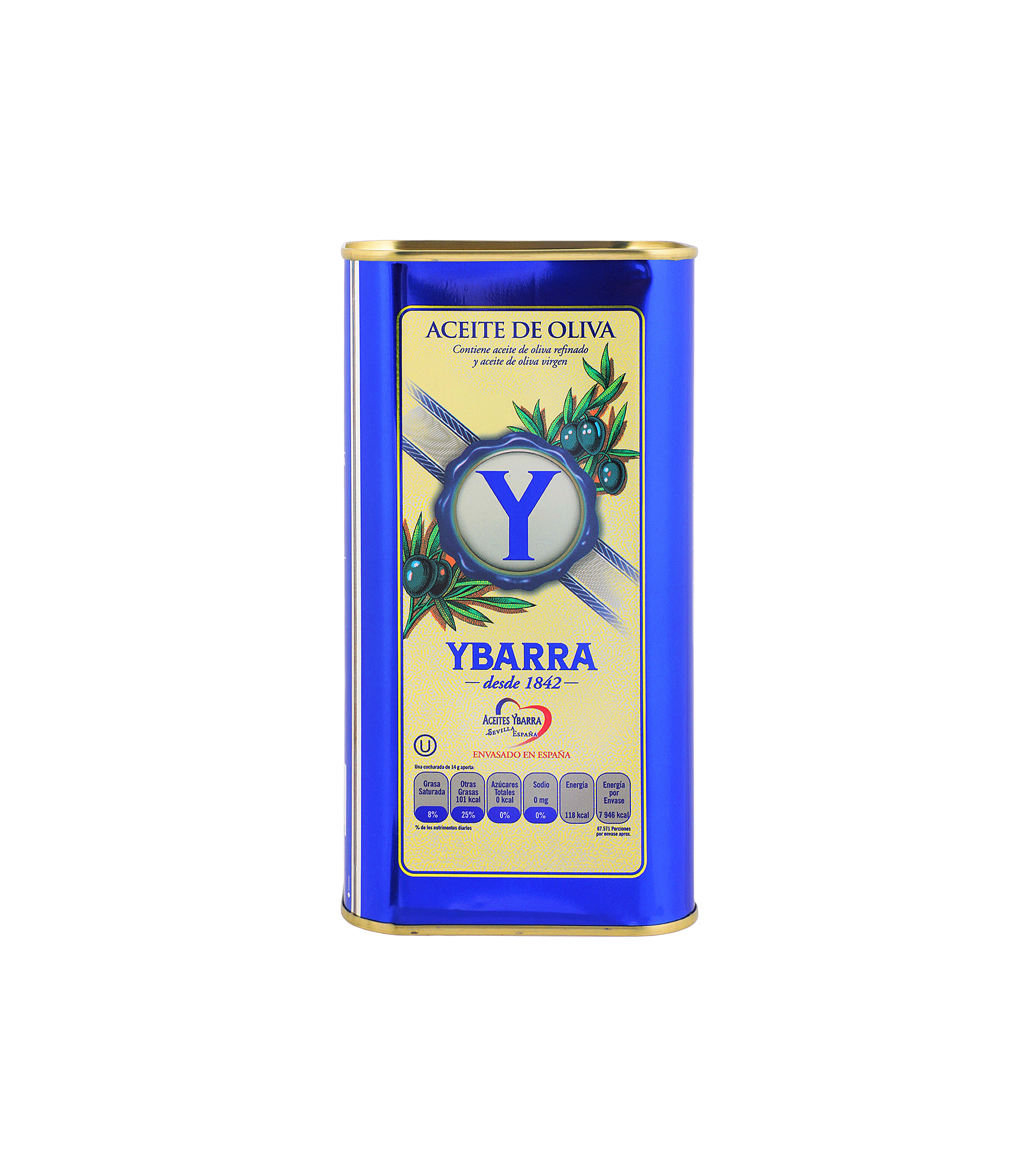 ACEITE OLIVA YBARRA LATA 946ML