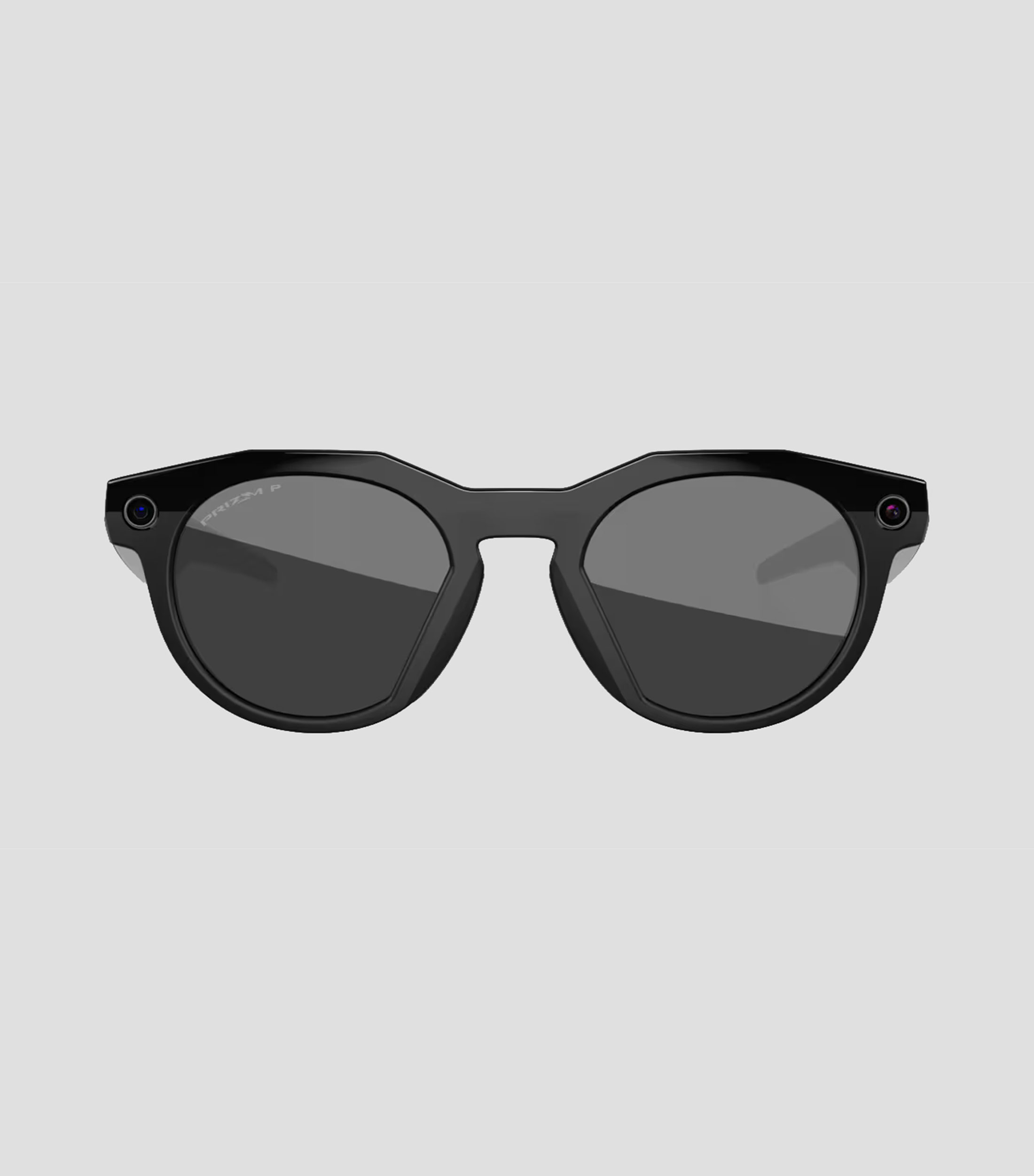Lentes de sol inteligentes ovalados Oakley Meta negros Unisex
