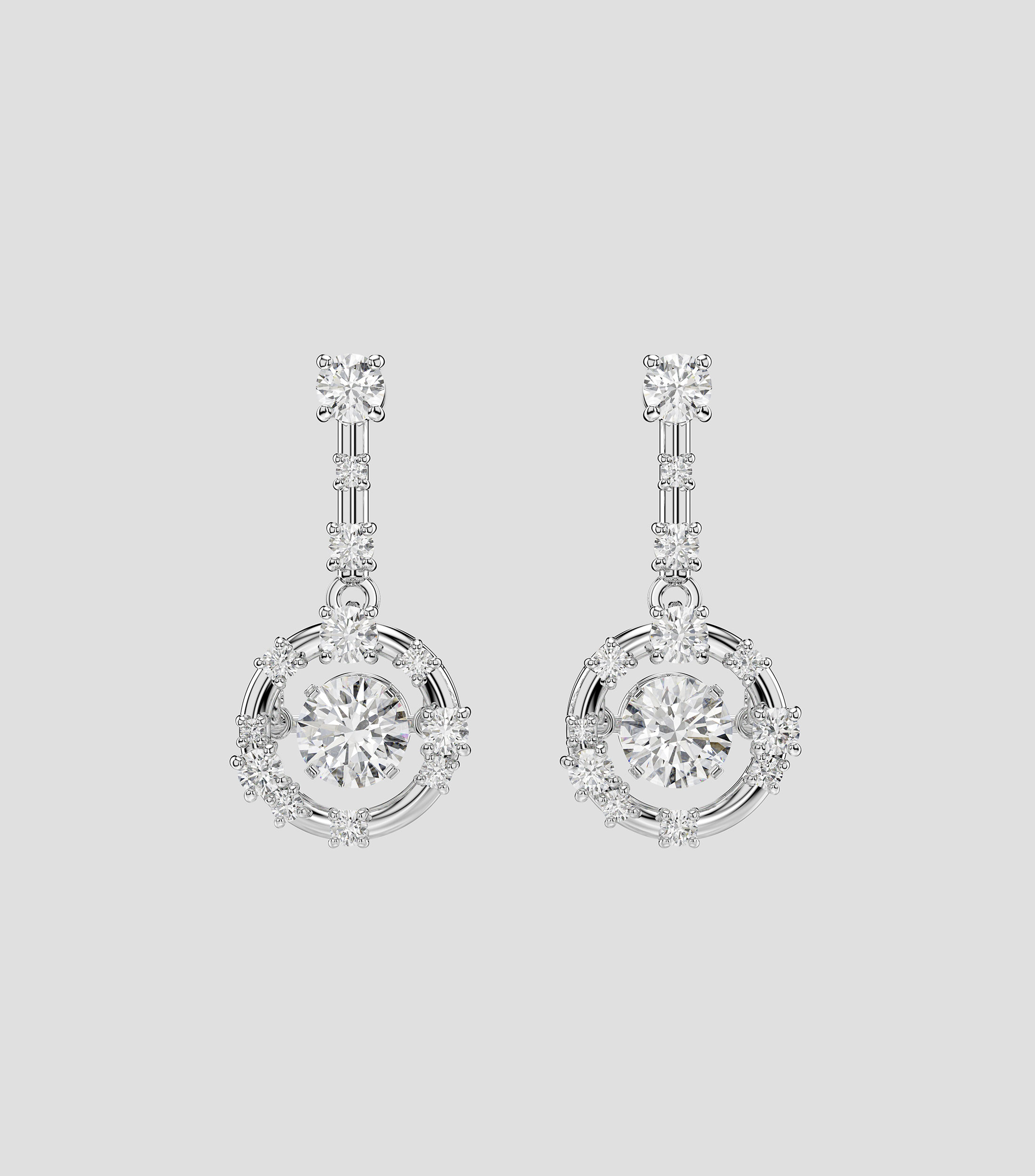 Pendientes Constella con cristal Swarovski Mujer
